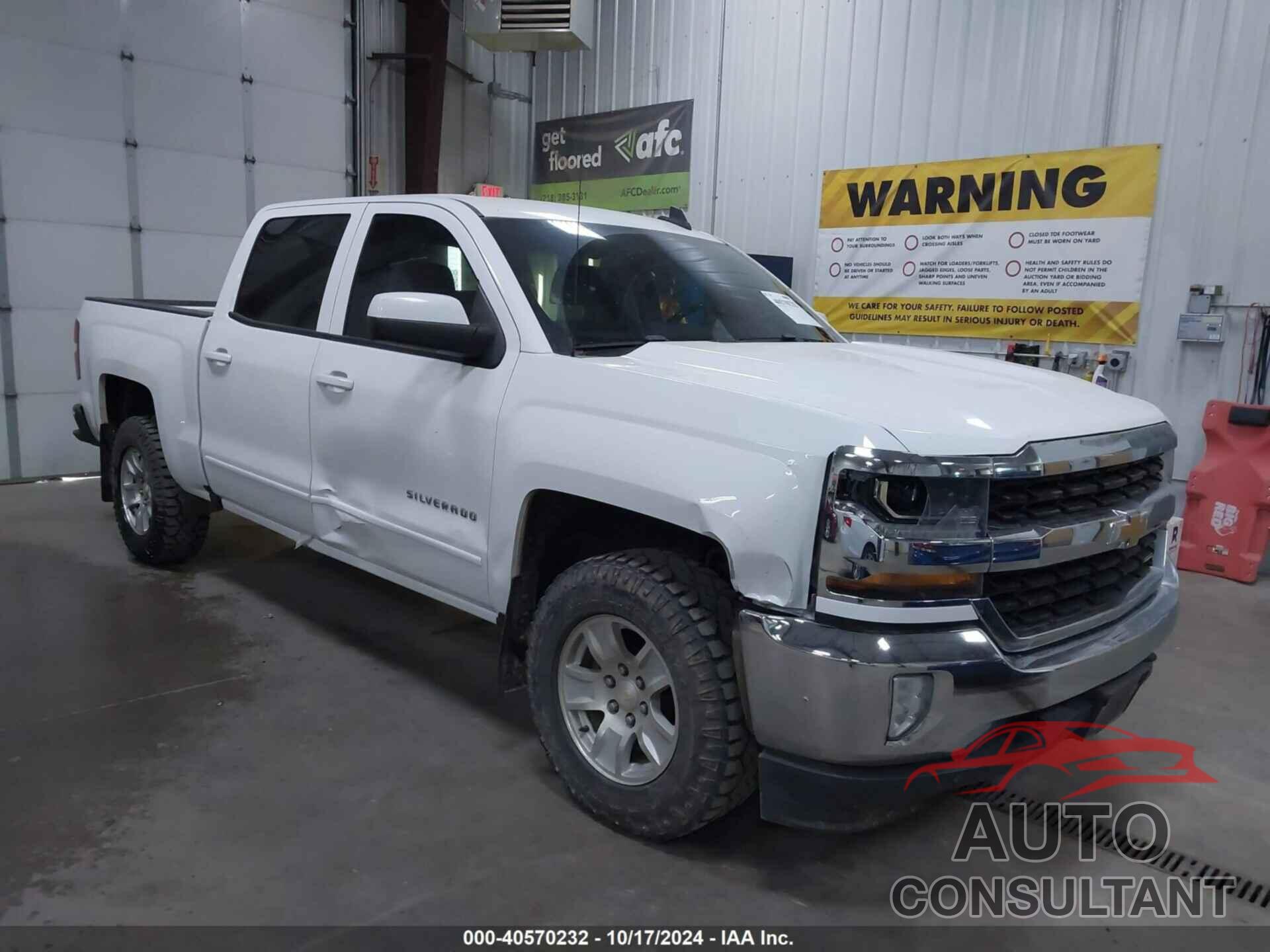 CHEVROLET SILVERADO 1500 2017 - 3GCUKREC4HG514024