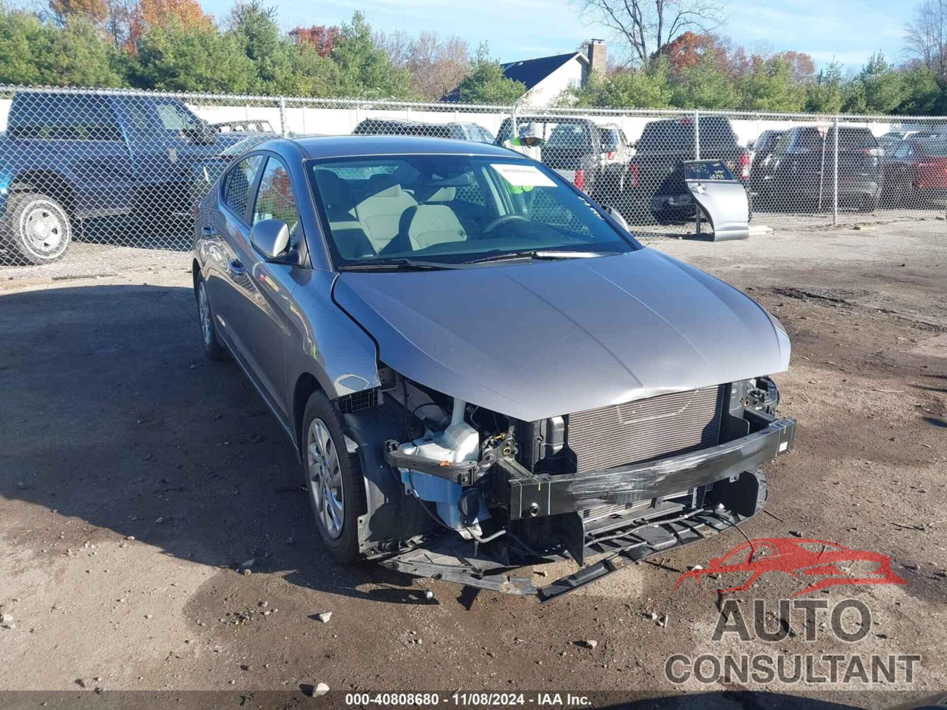 HYUNDAI ELANTRA 2020 - KMHD74LF7LU059947