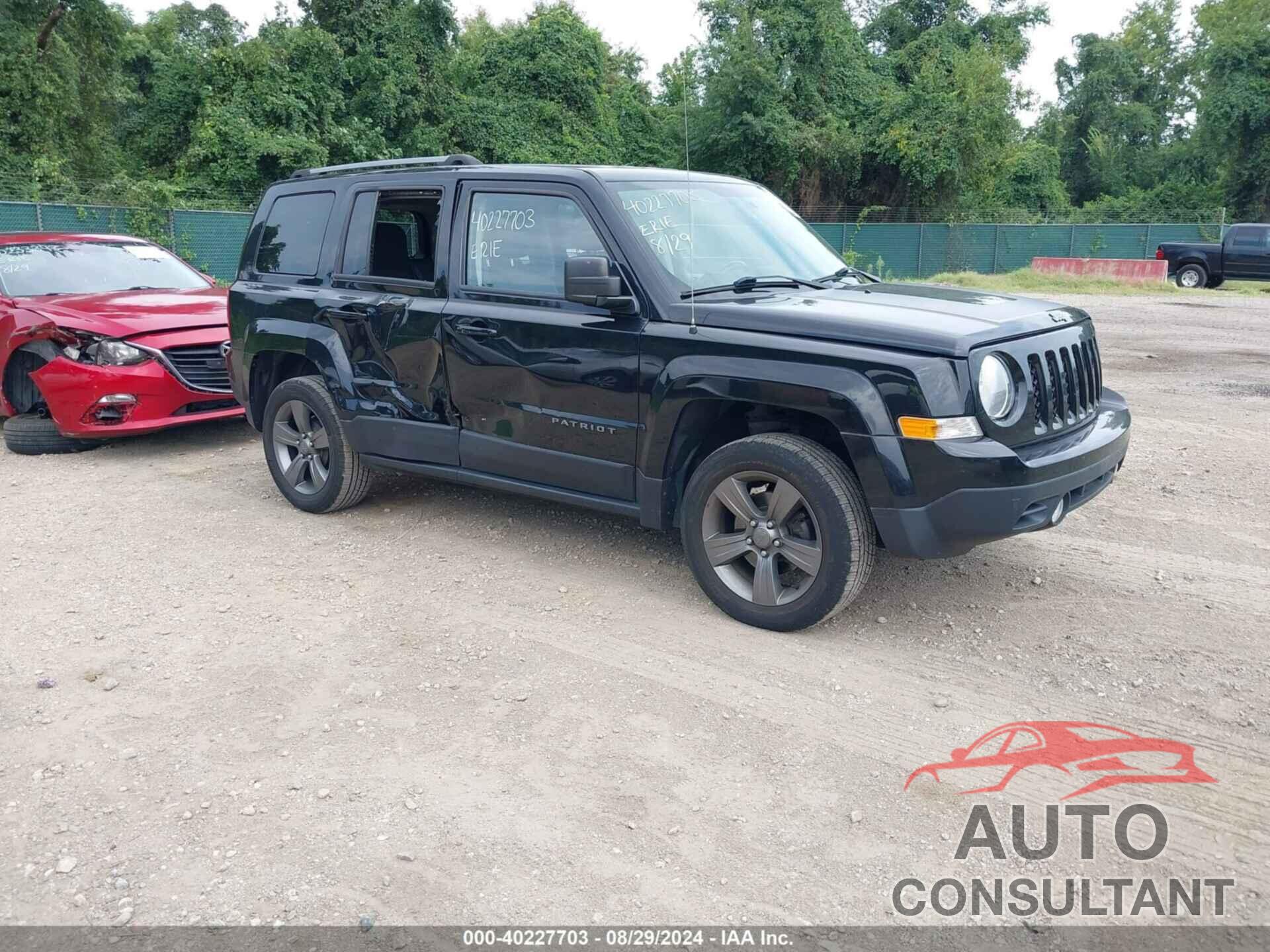 JEEP PATRIOT 2017 - 1C4NJPBA4HD186115