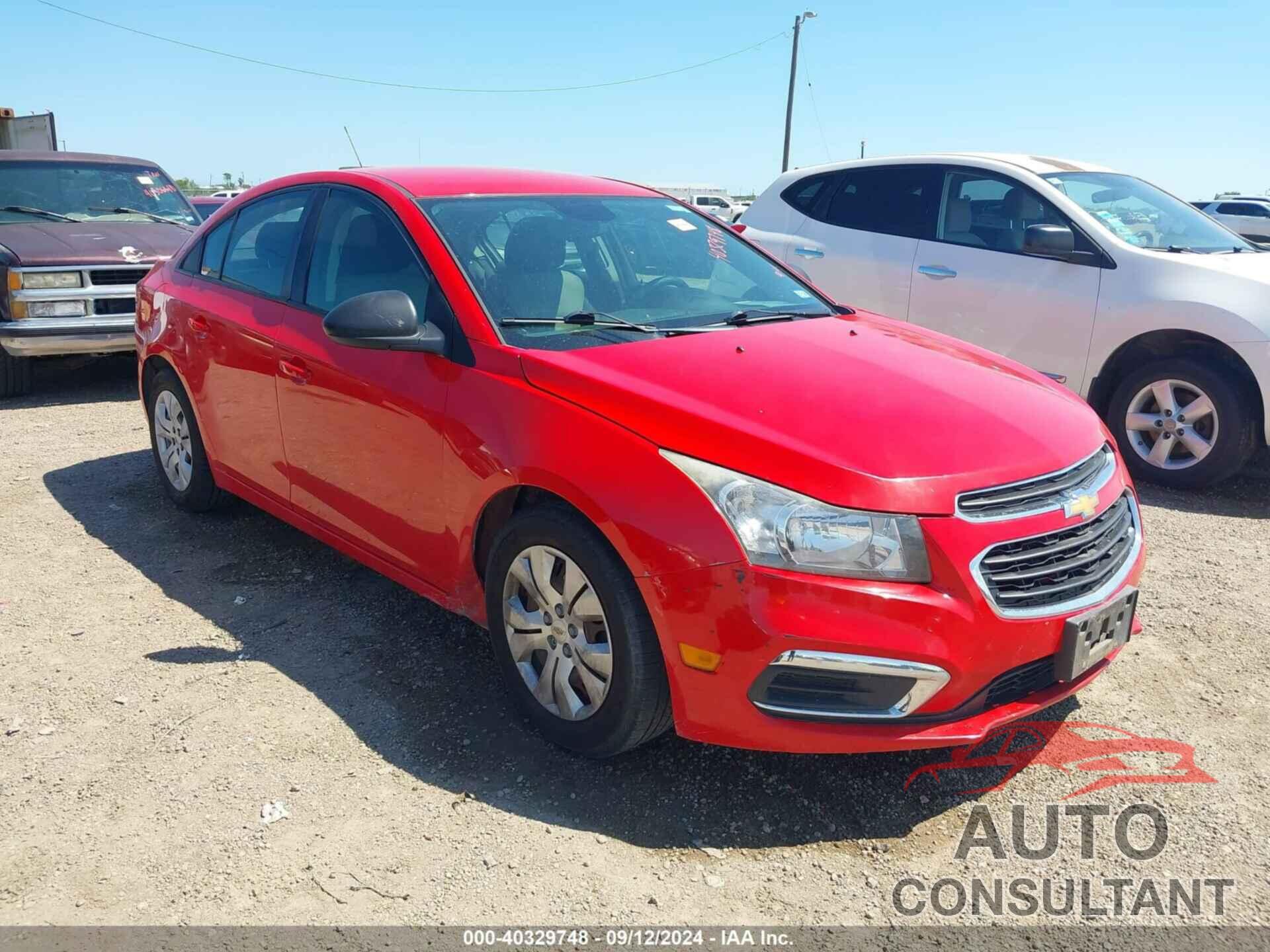 CHEVROLET CRUZE LIMITED 2016 - 1G1PC5SH3G7111173