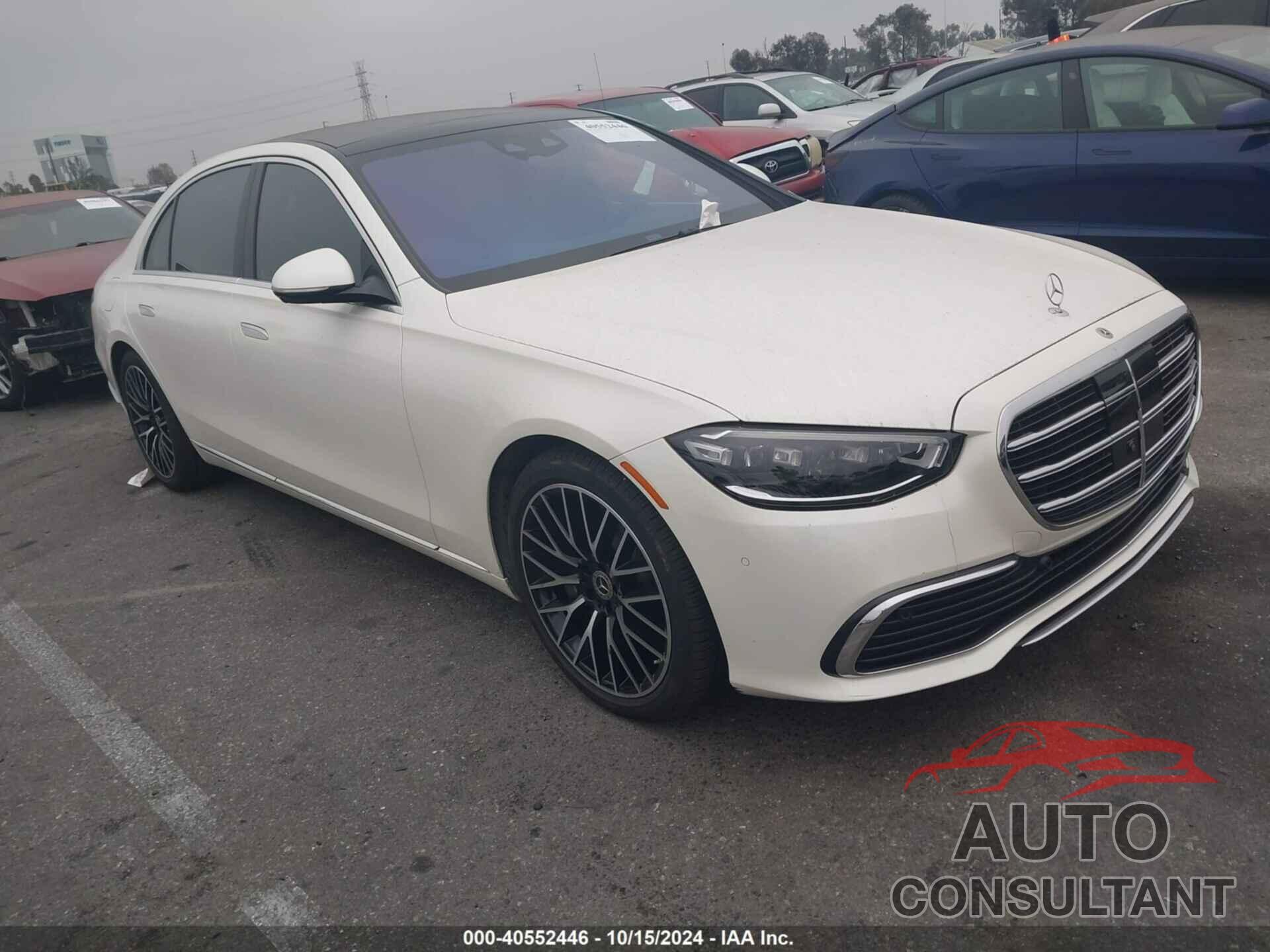 MERCEDES-BENZ S 500 2022 - W1K6G6DB8NA106028