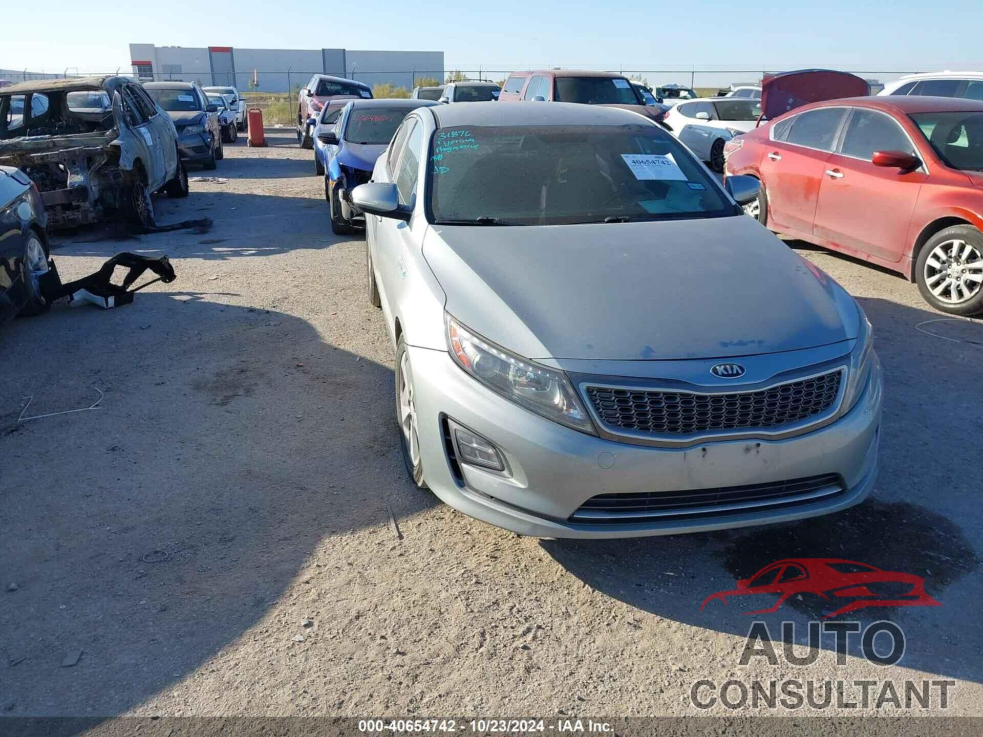 KIA OPTIMA HYBRID 2015 - KNAGN4AD9F5080819