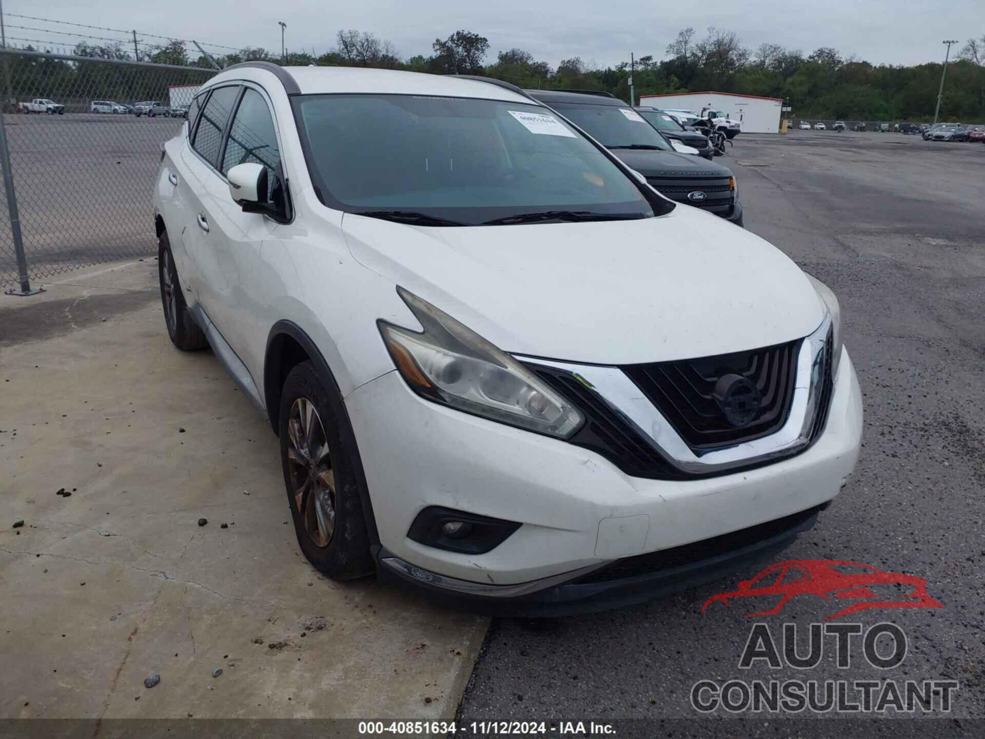 NISSAN MURANO 2017 - 5N1AZ2MG1HN103631