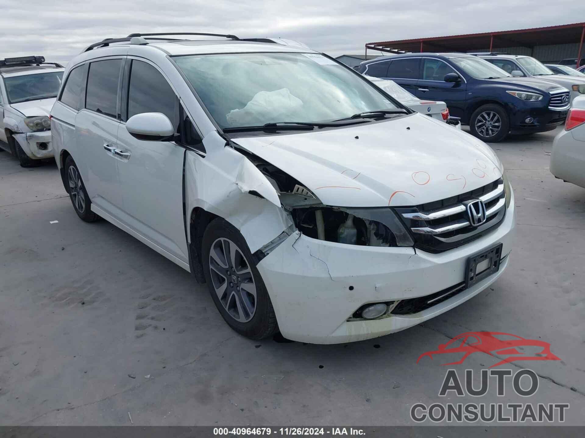 HONDA ODYSSEY 2016 - 5FNRL5H98GB015680