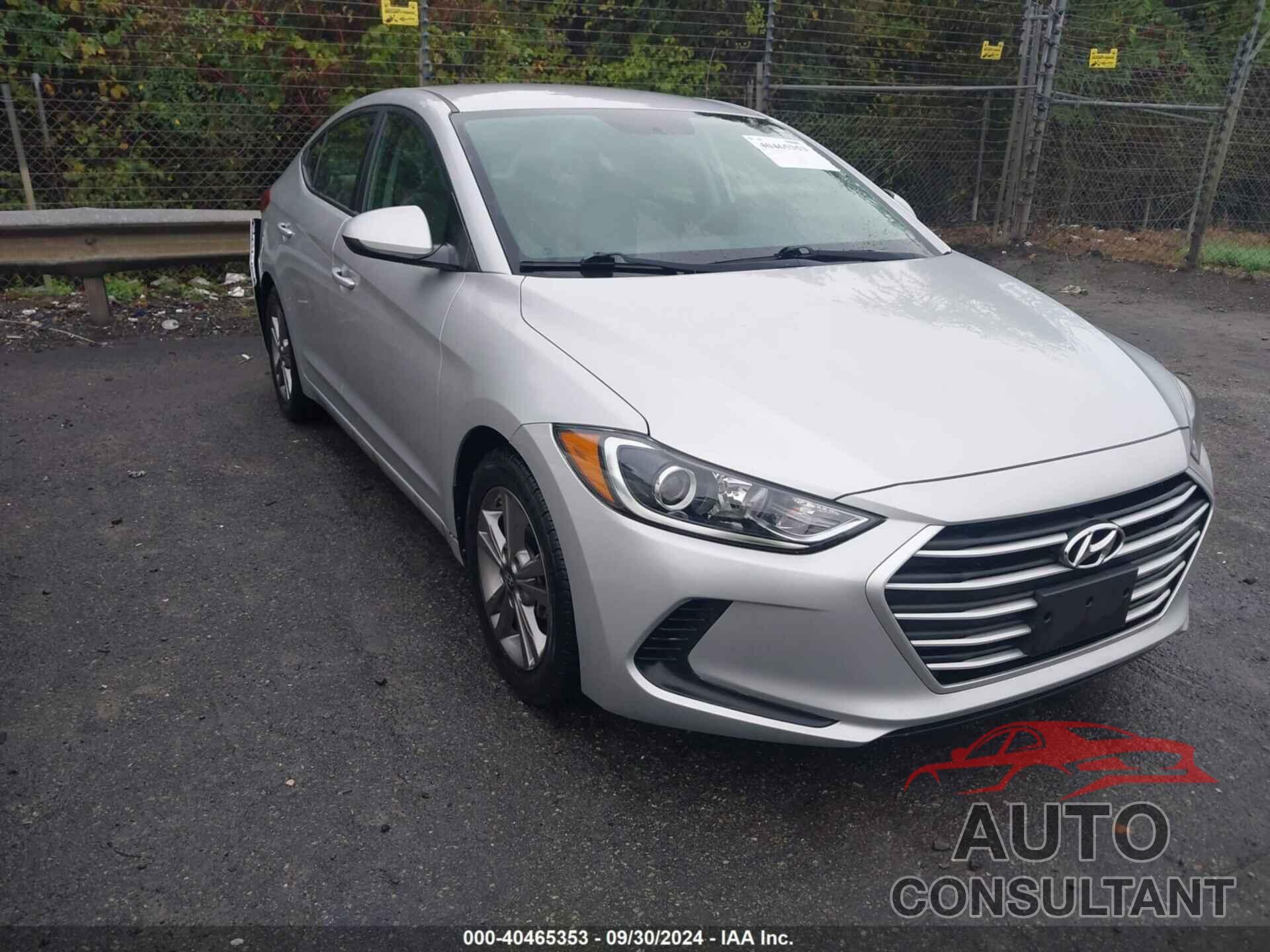 HYUNDAI ELANTRA 2018 - 5NPD84LF2JH270806