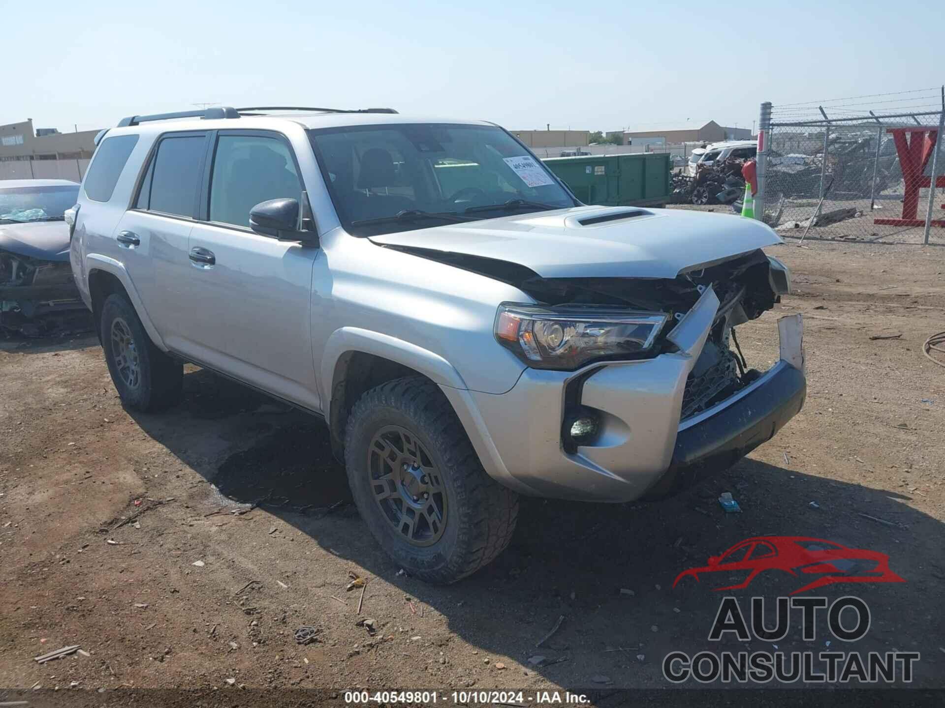 TOYOTA 4RUNNER 2020 - JTEBU5JR9L5809040