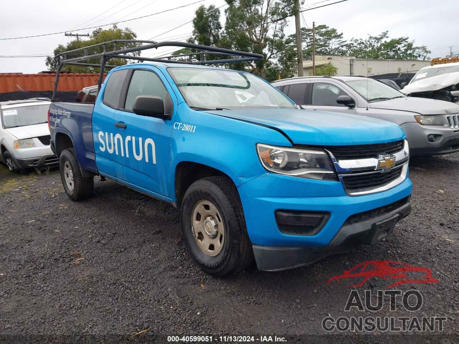 CHEVROLET COLORADO 2019 - 1GCHTBEA6K1256597