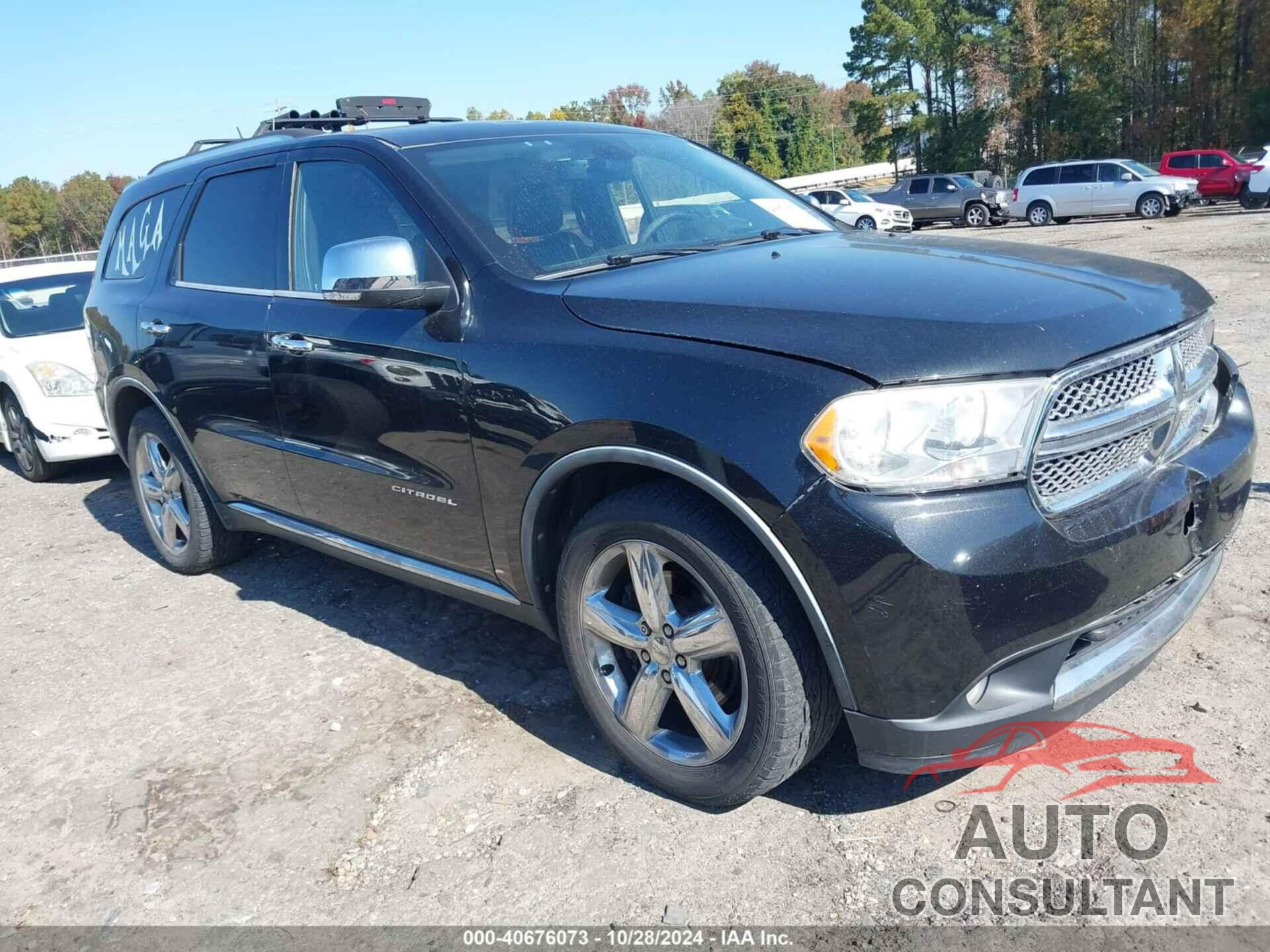DODGE DURANGO 2011 - 1D4SE5GT3BC688832