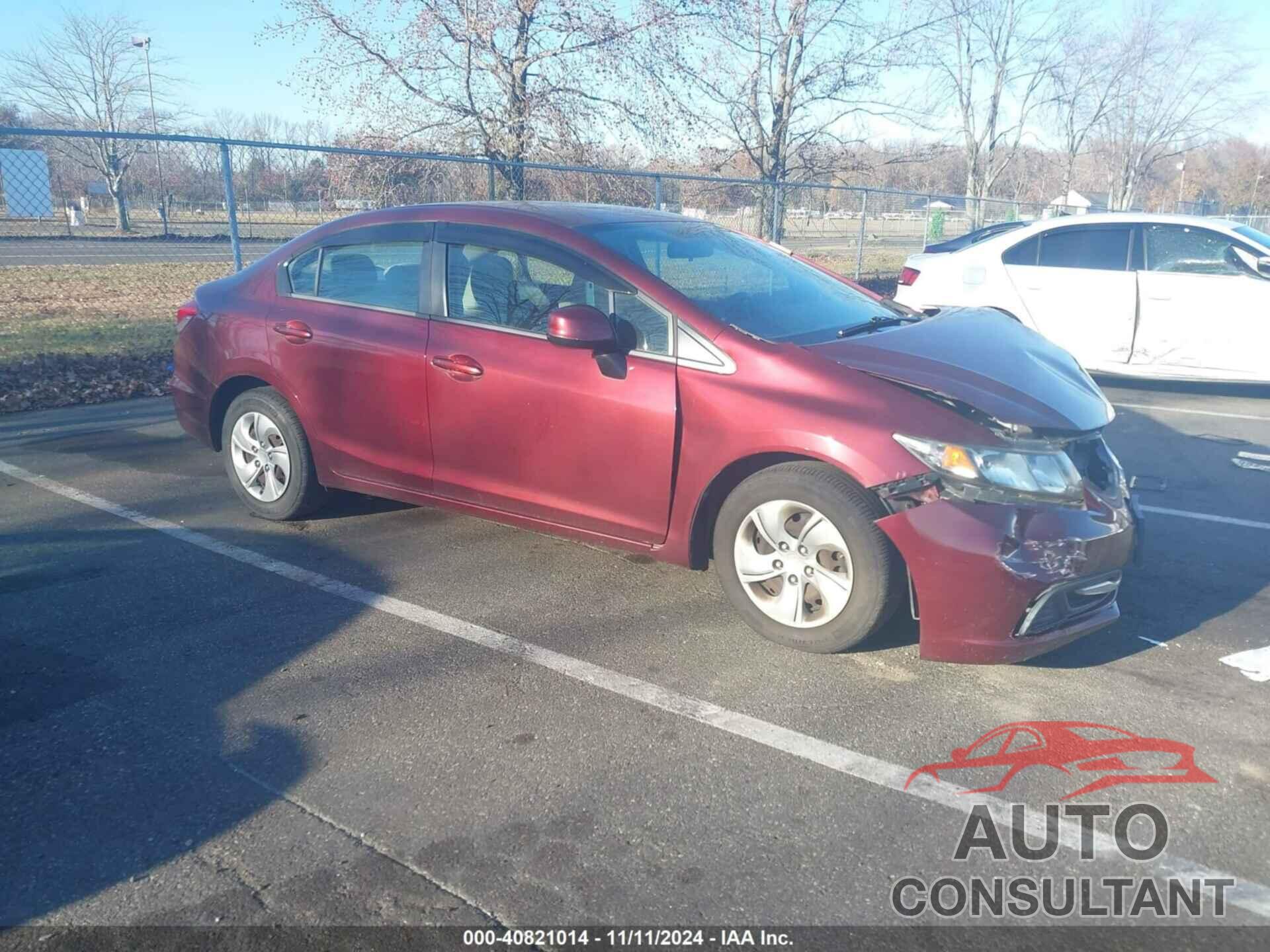 HONDA CIVIC 2013 - 2HGFB2F57DH576934