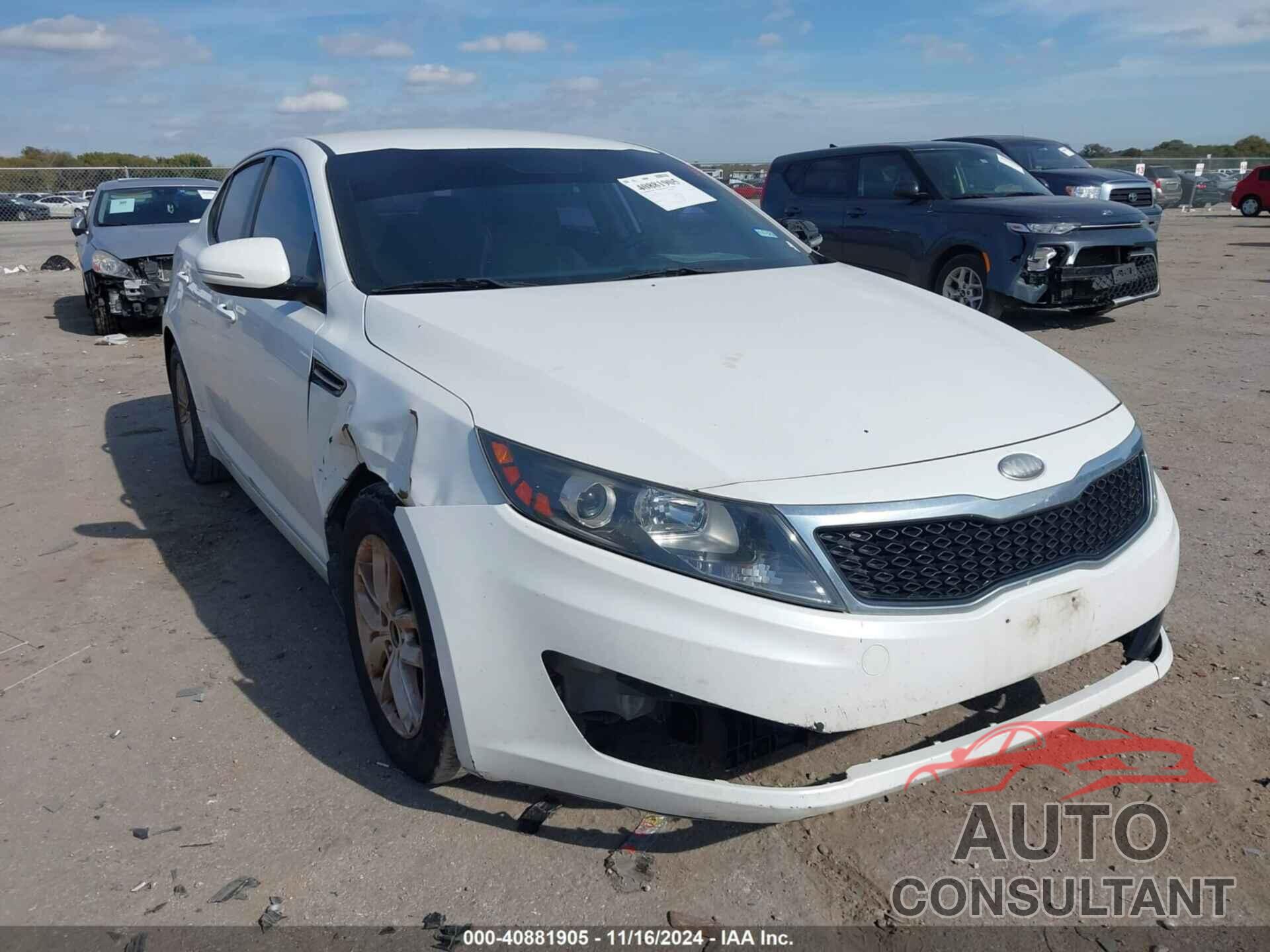 KIA OPTIMA 2013 - KNAGM4A72D5362701