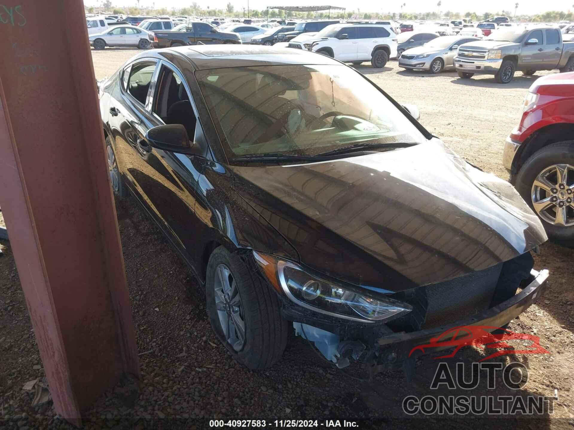 HYUNDAI ELANTRA 2018 - KMHD84LF4JU614766