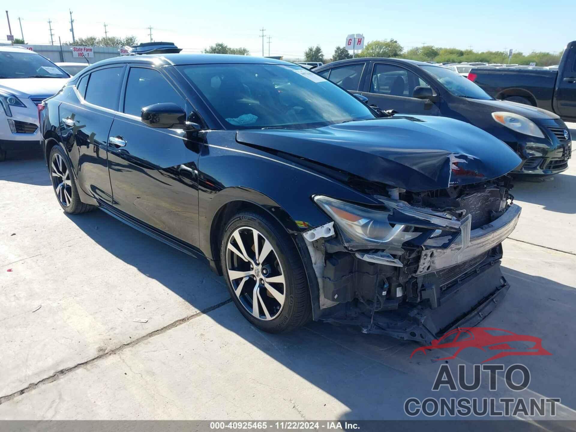 NISSAN MAXIMA 2017 - 1N4AA6AP4HC363241