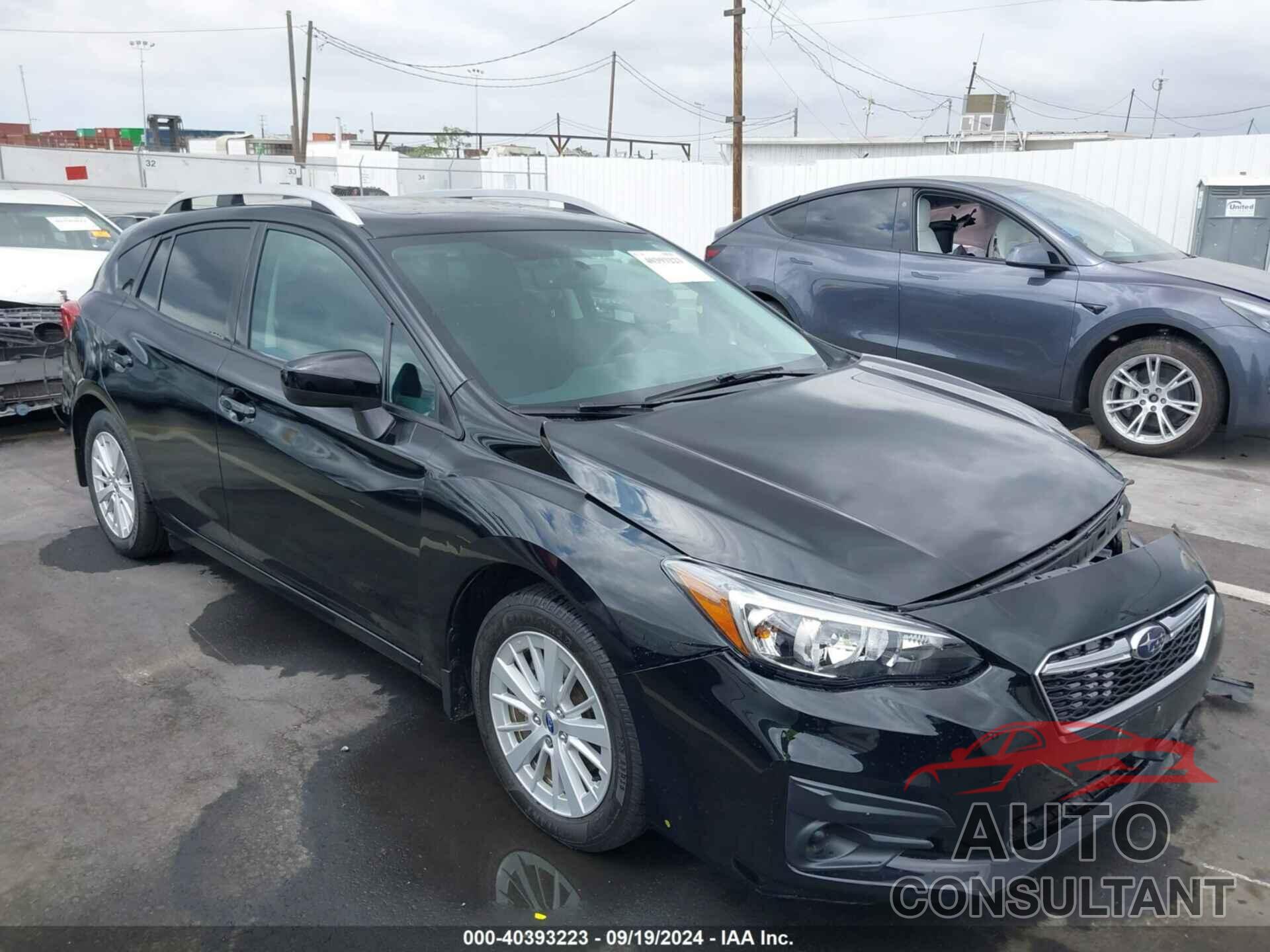 SUBARU IMPREZA 2018 - 4S3GTAB60J3700694