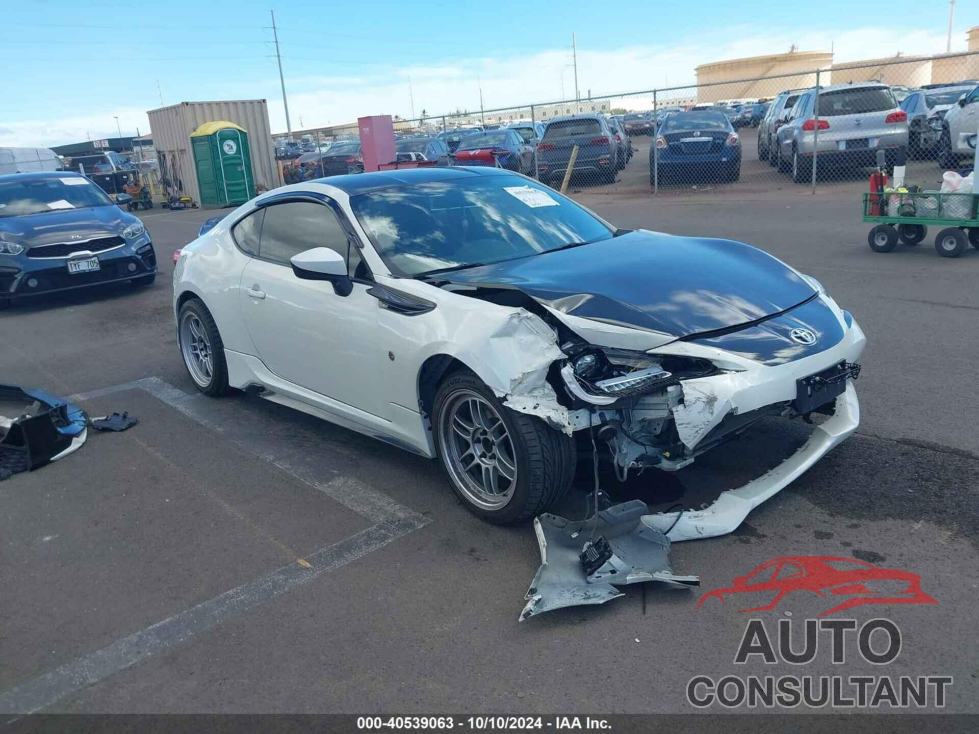 TOYOTA 86 2017 - JF1ZNAA10H8701002