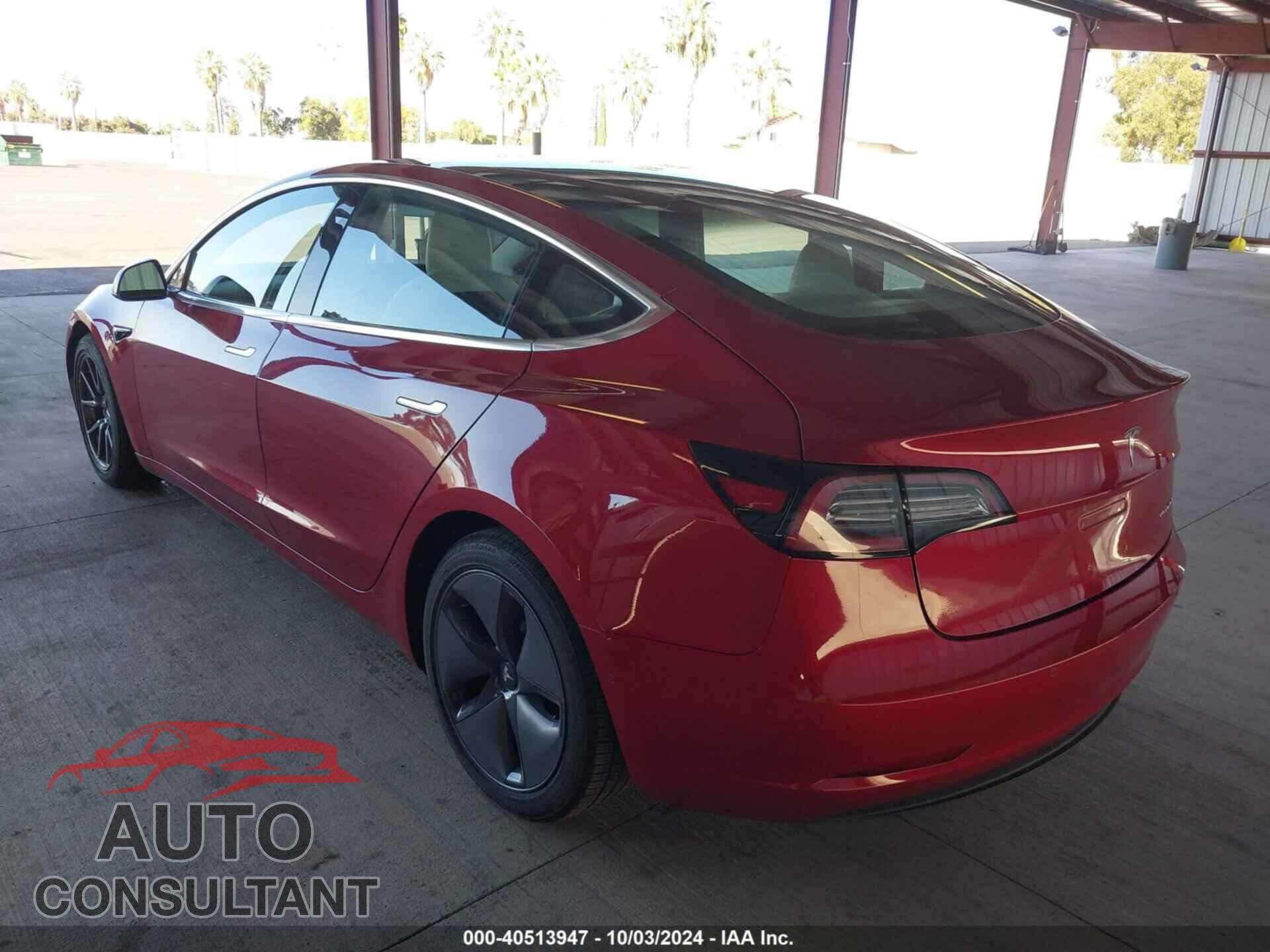 TESLA MODEL 3 2018 - 5YJ3E1EB5JF112990