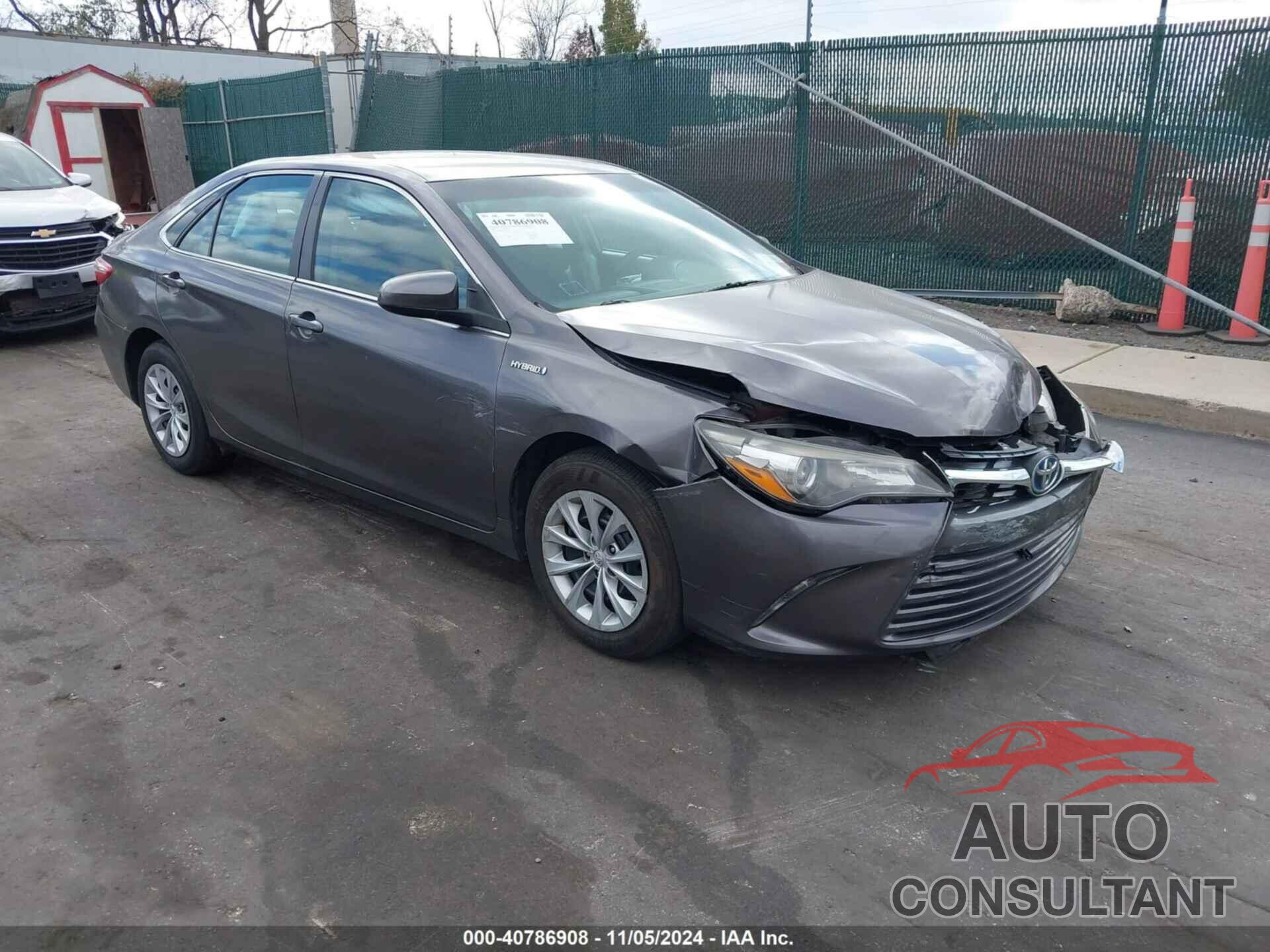 TOYOTA CAMRY HYBRID 2017 - 4T1BD1FK2HU223670