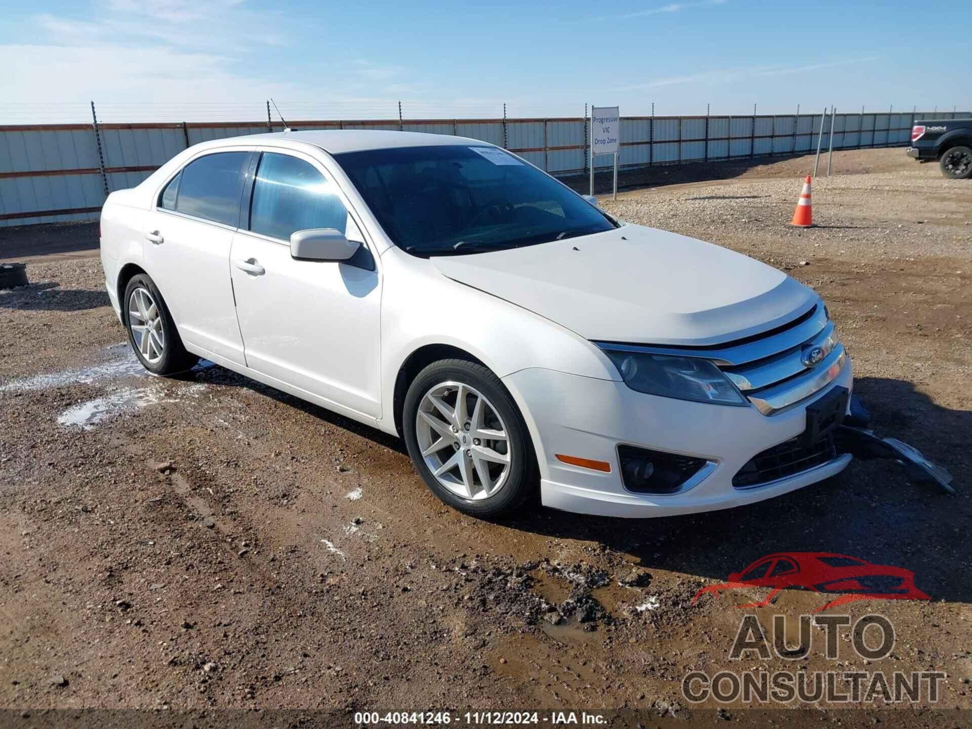 FORD FUSION 2012 - 3FAHP0JA4CR132355