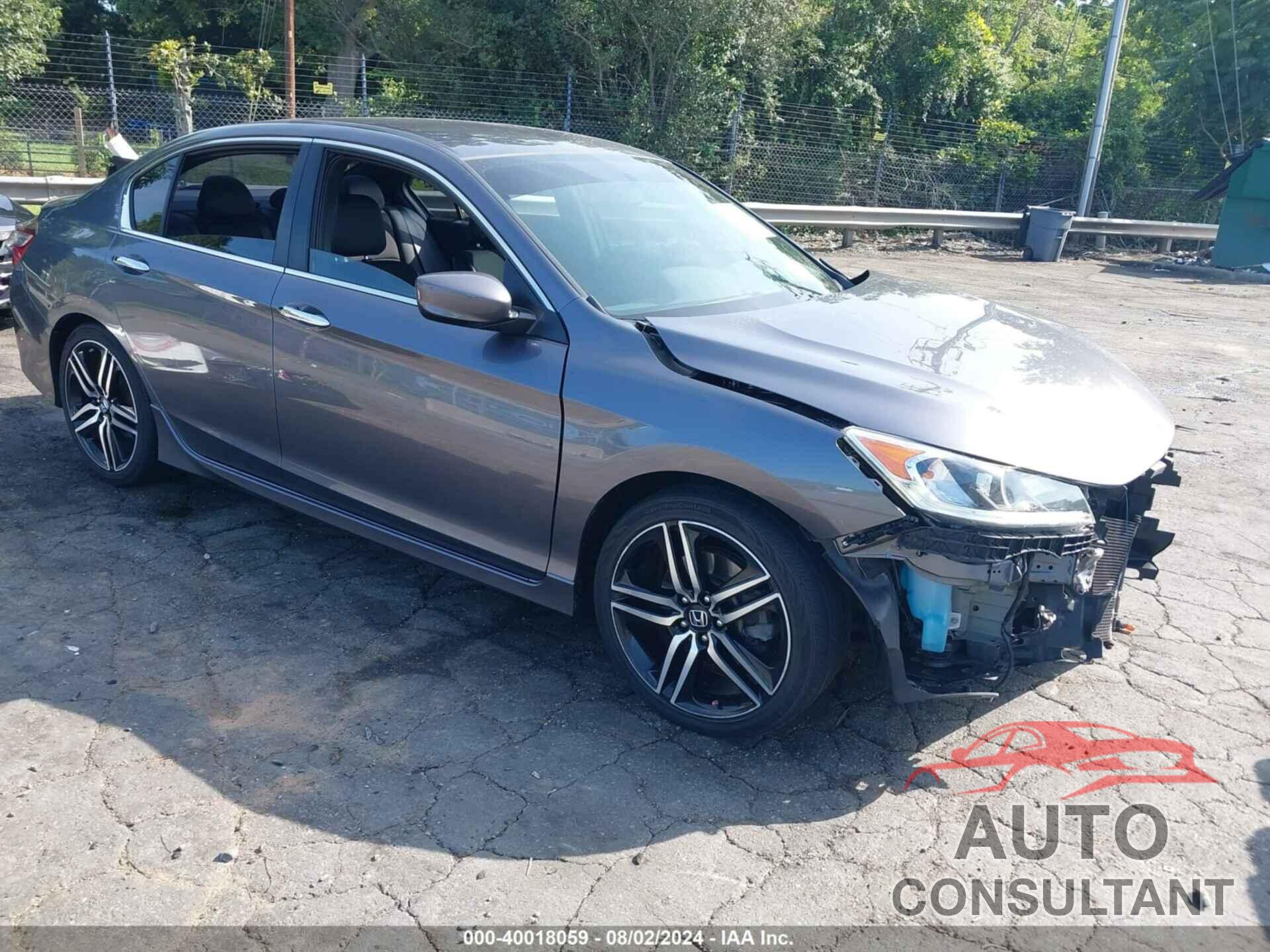 HONDA ACCORD 2017 - 1HGCR2F57HA124419