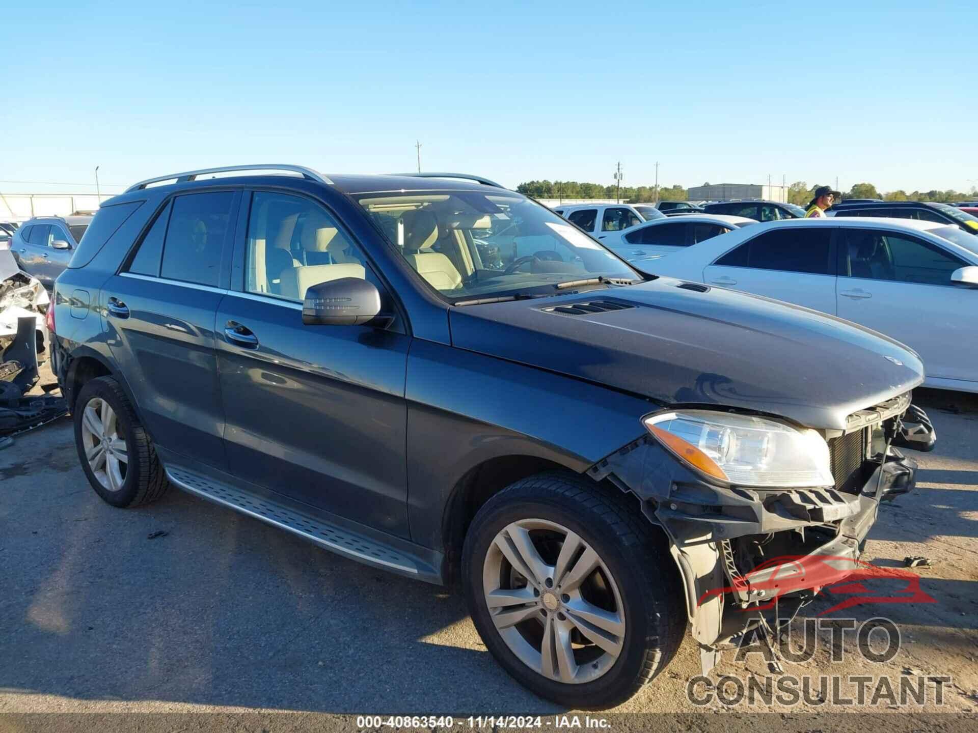 MERCEDES-BENZ ML 350 2014 - 4JGDA5HB0EA398857