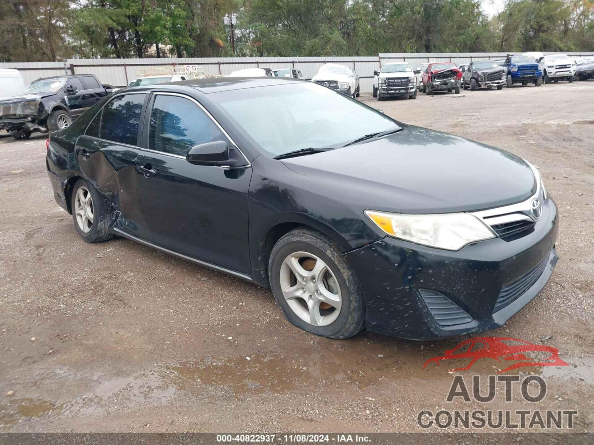 TOYOTA CAMRY 2012 - 4T4BF1FK4CR226336