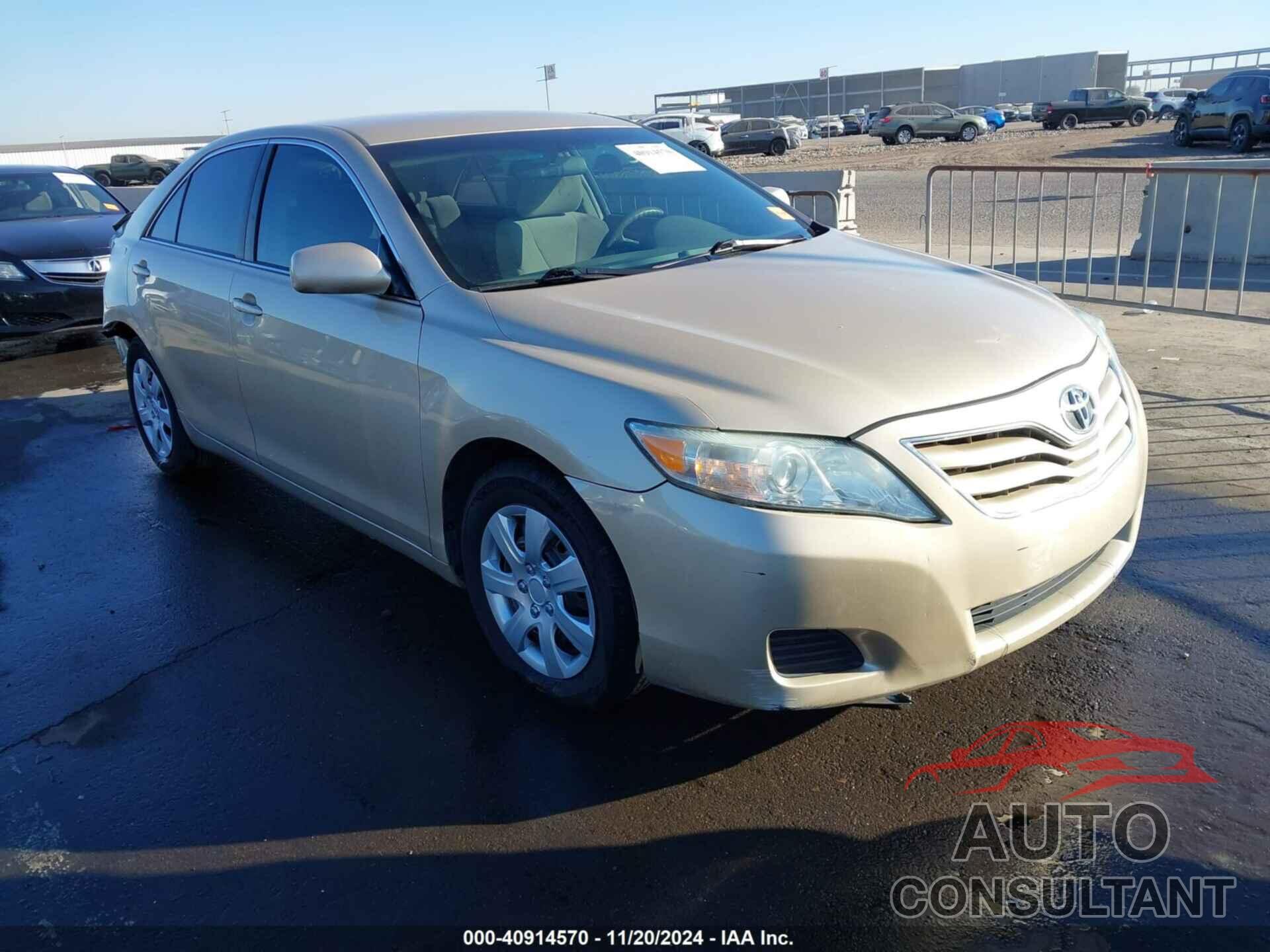 TOYOTA CAMRY 2010 - 4T4BF3EK5AR068101