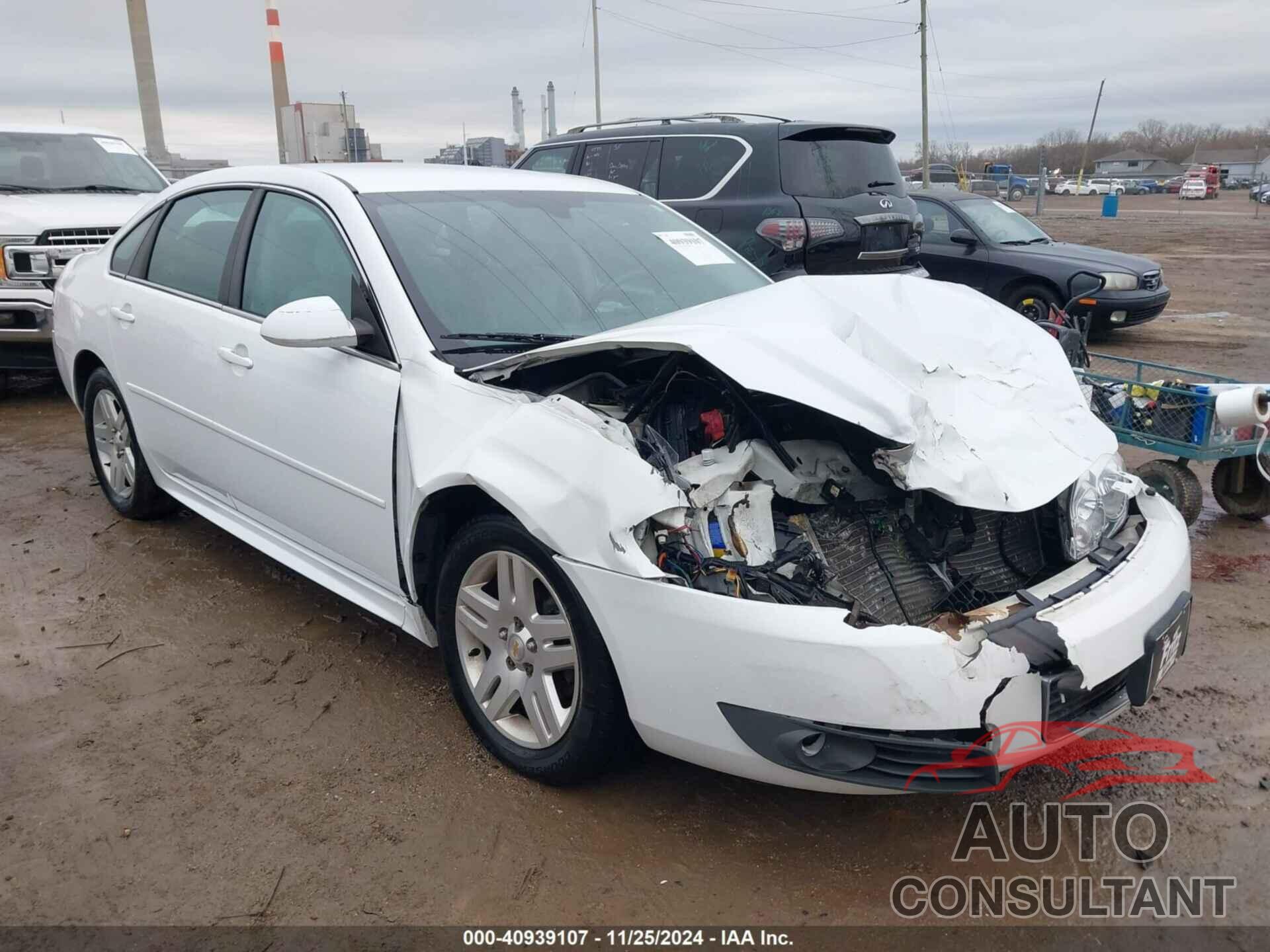 CHEVROLET IMPALA 2011 - 2G1WG5EK7B1275572