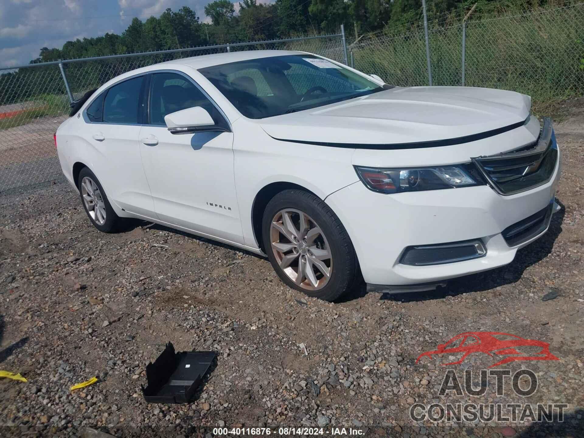 CHEVROLET IMPALA 2016 - 2G1115S34G9133097