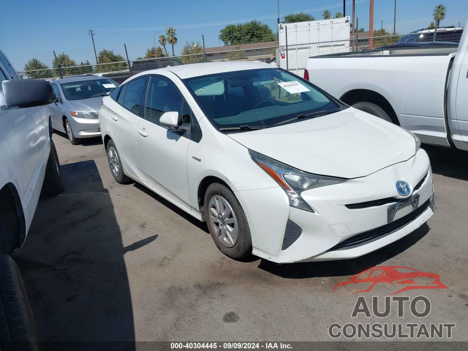 TOYOTA PRIUS 2016 - JTDKBRFU6G3008307