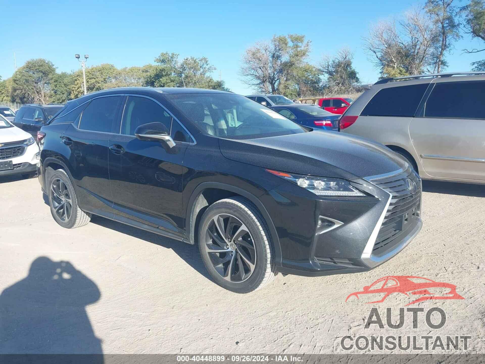 LEXUS RX 2016 - 2T2BZMCA6GC034904