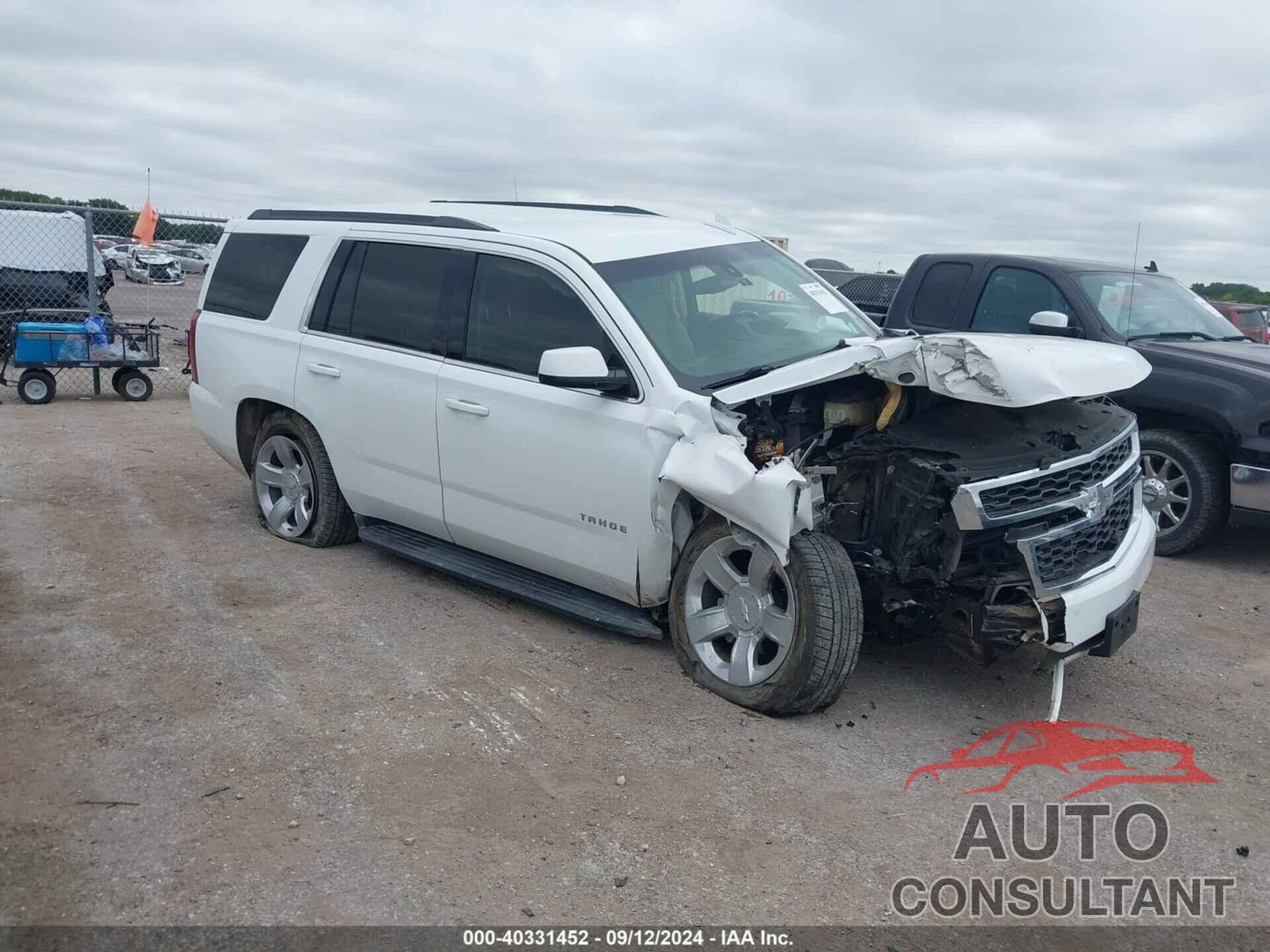 CHEVROLET TAHOE 2019 - 1GNSCAKC8KR193632