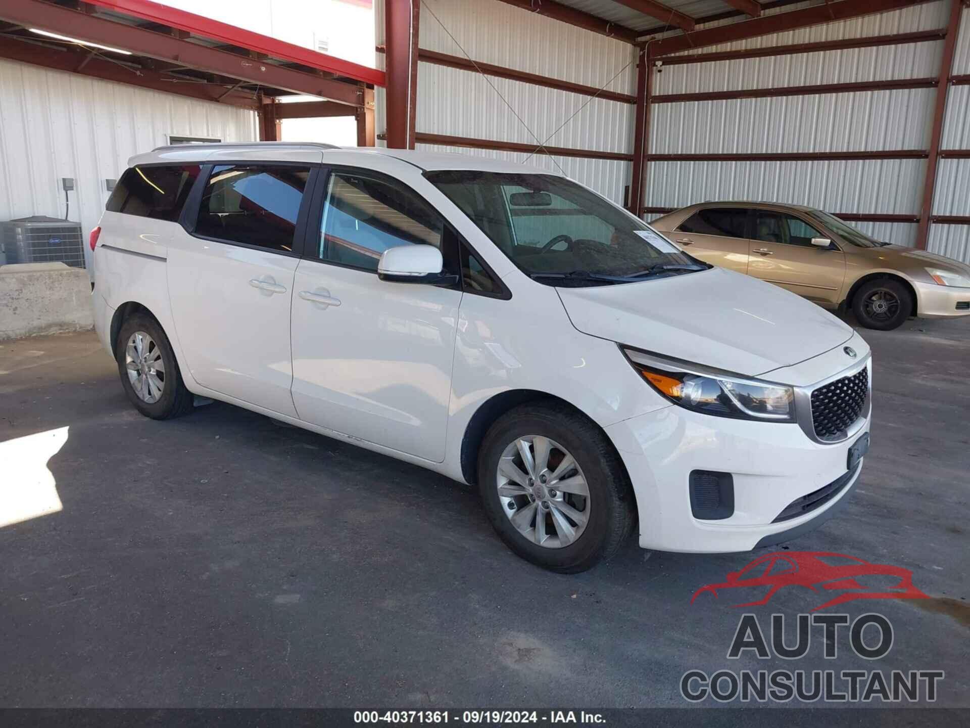 KIA SEDONA 2016 - KNDMB5C13G6178733