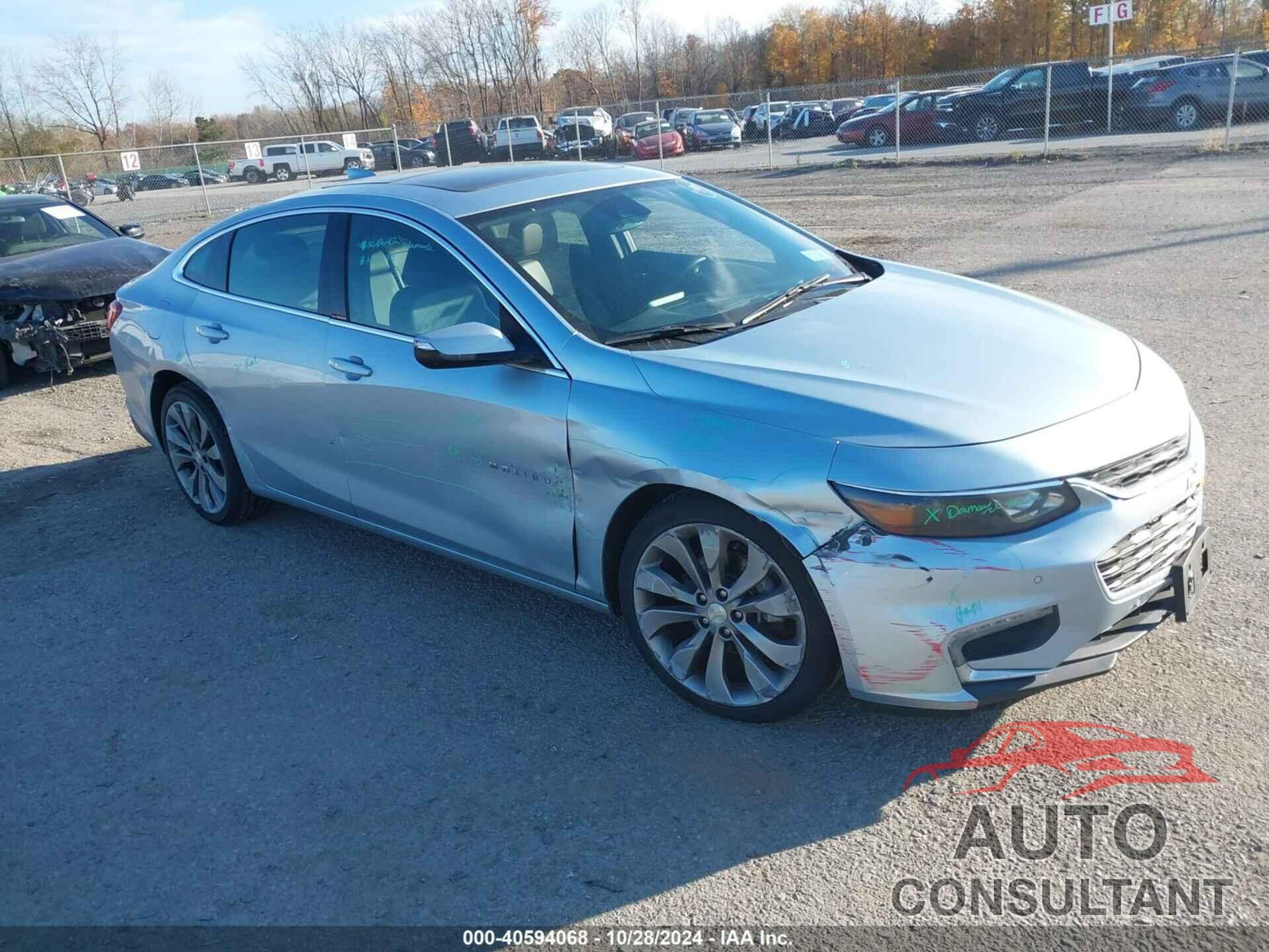 CHEVROLET MALIBU 2017 - 1G1ZH5SX3HF150225