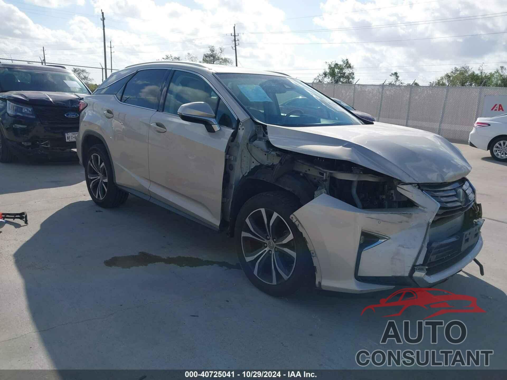 LEXUS RX 350 2017 - 2T2ZZMCA6HC064565