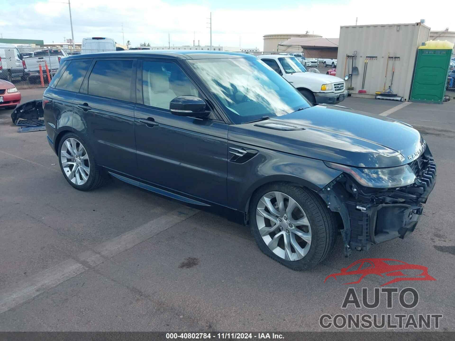 LAND ROVER RANGE ROVER SPORT 2019 - SALWR2RV9KA423076