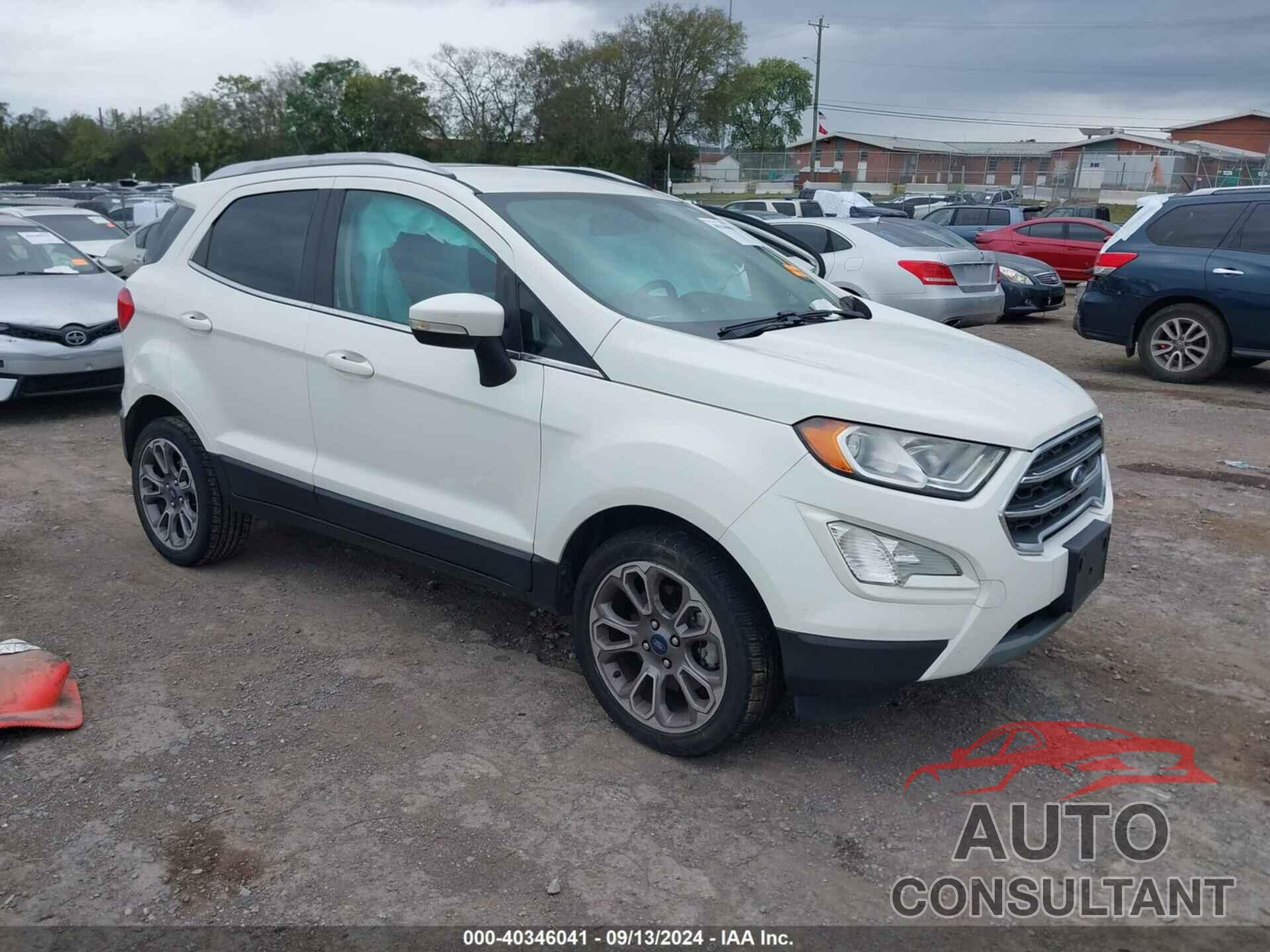 FORD ECOSPORT 2019 - MAJ3S2KEXKC267813