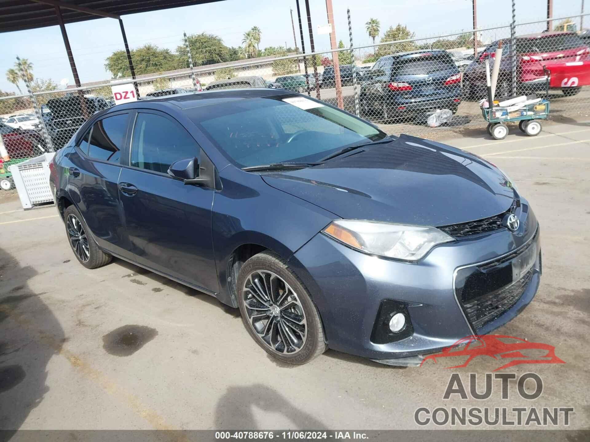 TOYOTA COROLLA 2016 - 5YFBURHE0GP550347