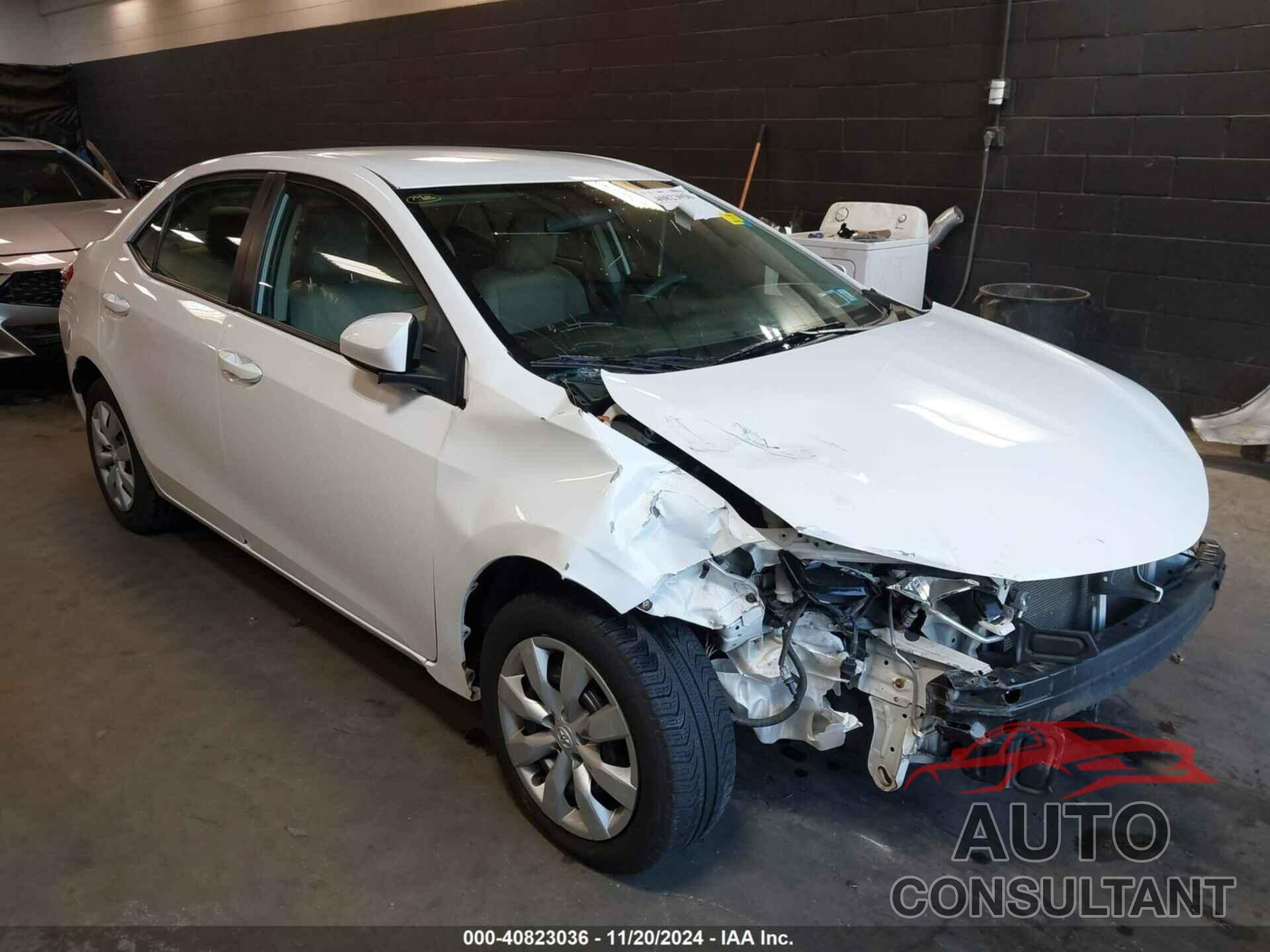 TOYOTA COROLLA 2016 - 2T1BURHE0GC715653