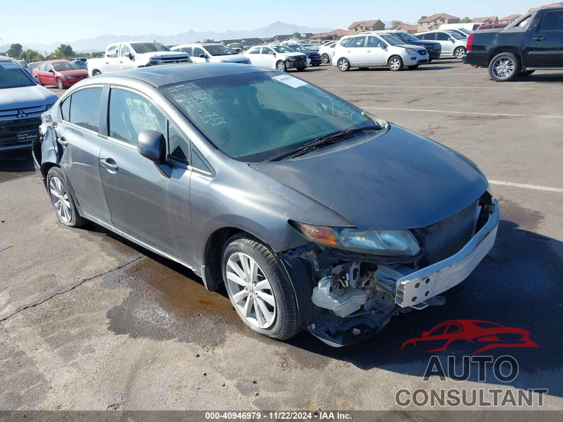HONDA CIVIC 2012 - 2HGFB2F85CH302933
