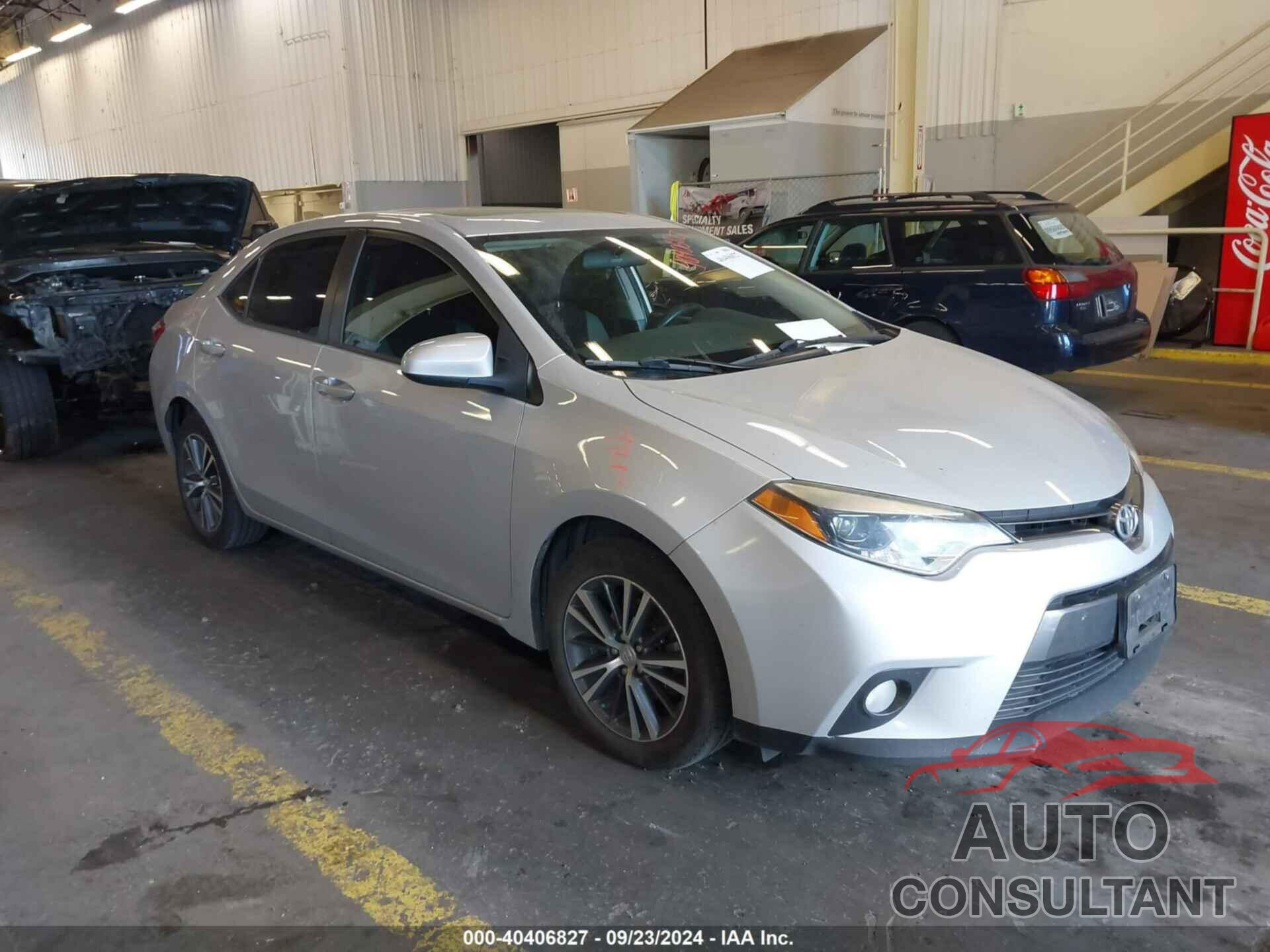 TOYOTA COROLLA 2016 - 2T1BURHE7GC603853