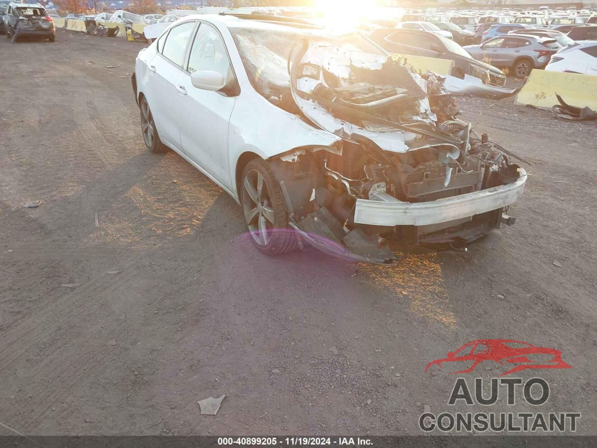 DODGE DART 2013 - 1C3CDFBA5DD326356