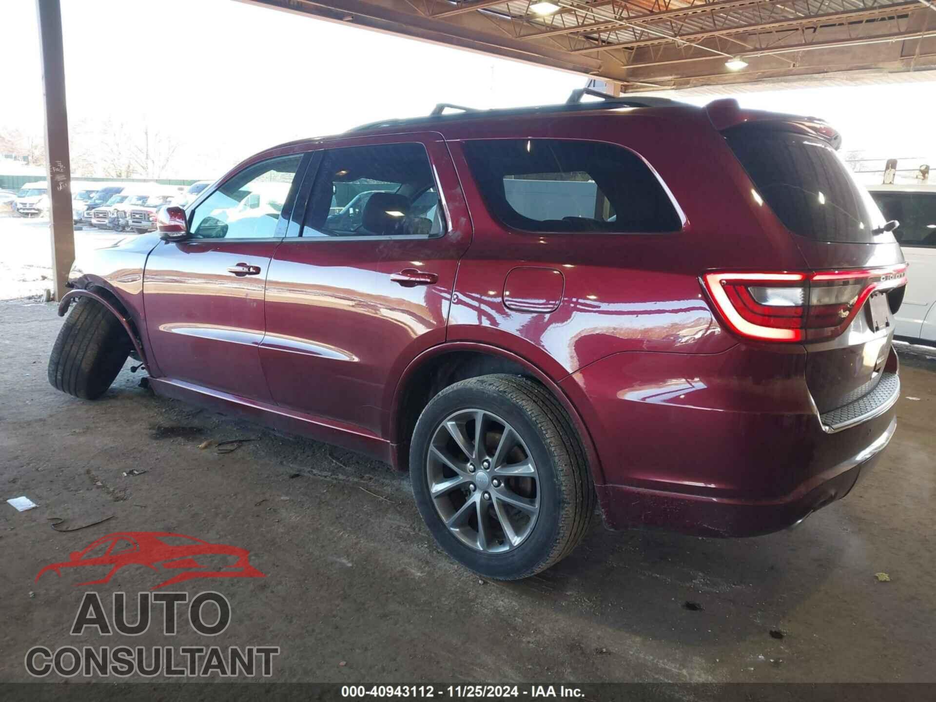 DODGE DURANGO 2017 - 1C4RDJDG8HC753052