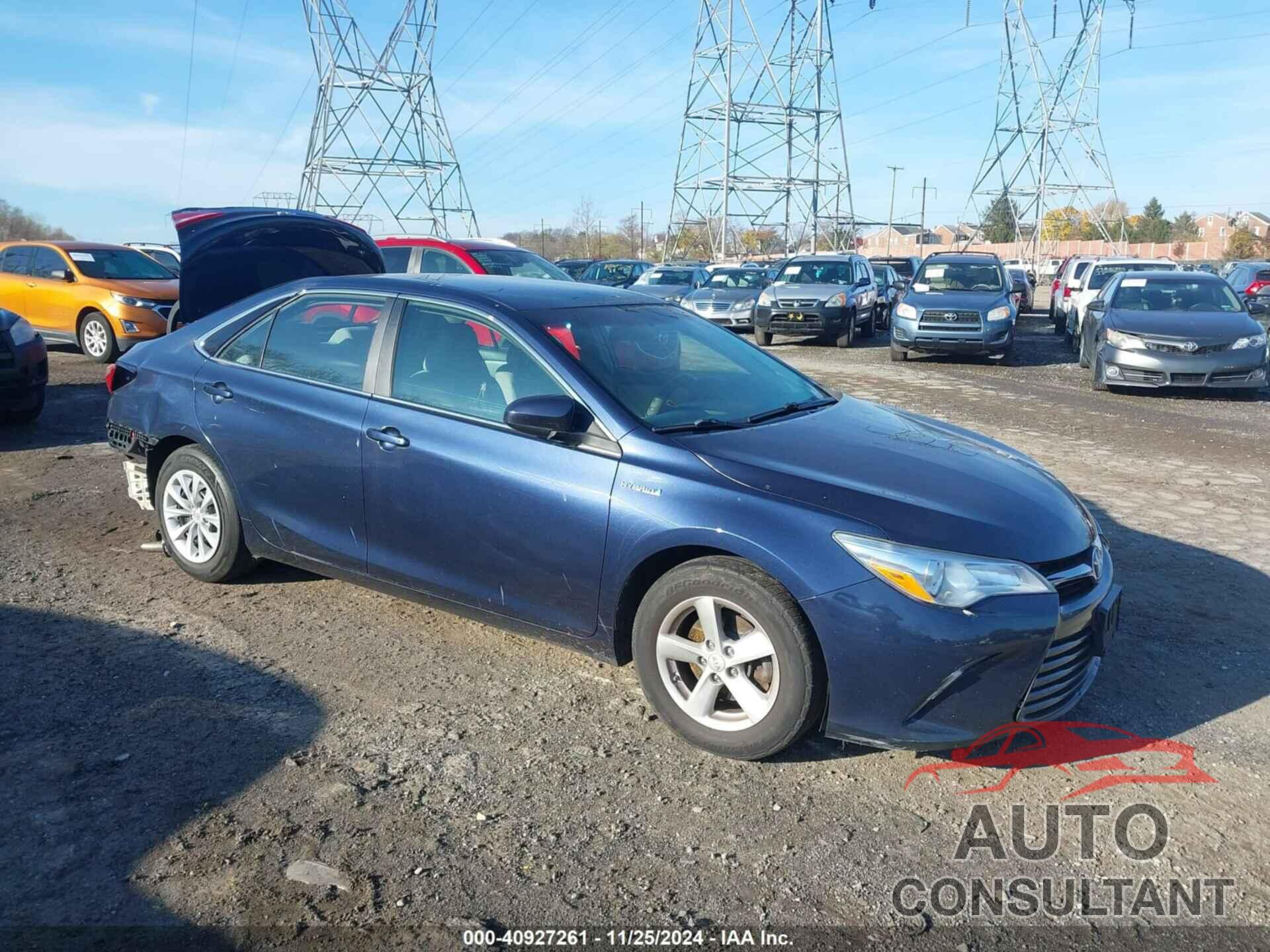 TOYOTA CAMRY HYBRID 2015 - 4T1BD1FK9FU143201