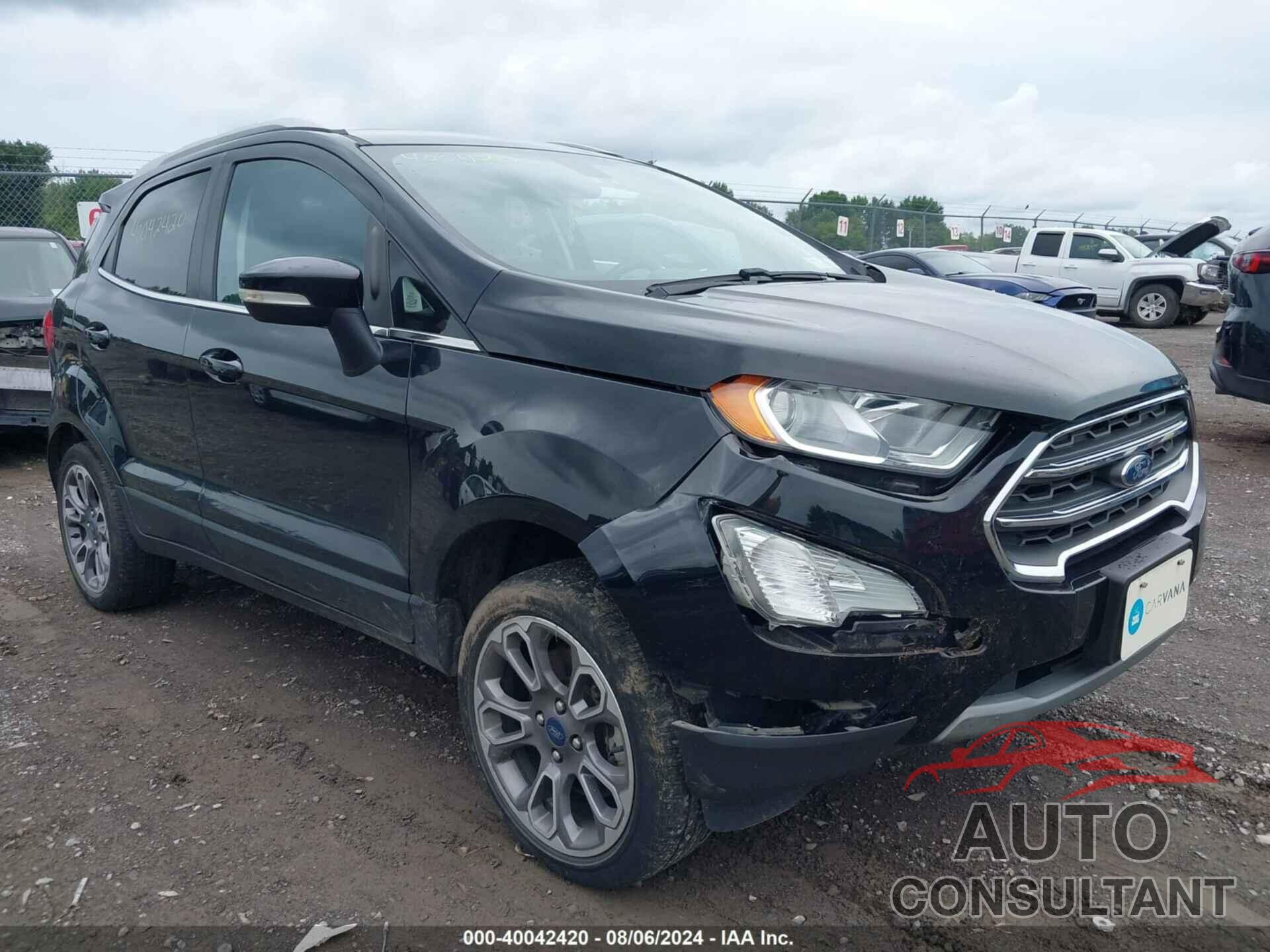 FORD ECOSPORT 2020 - MAJ6S3KLXLC358194