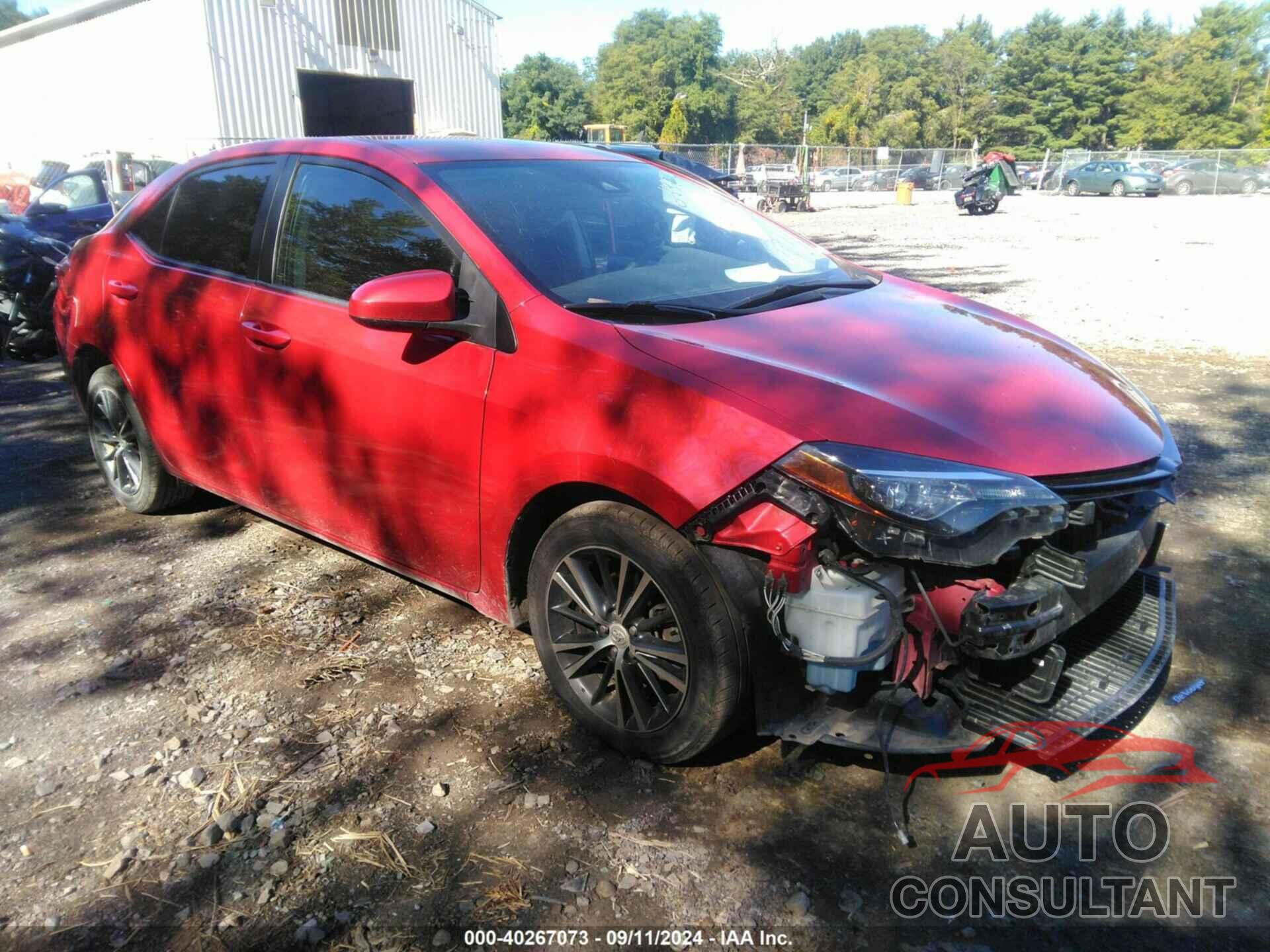TOYOTA COROLLA 2018 - 2T1BURHE6JC027065