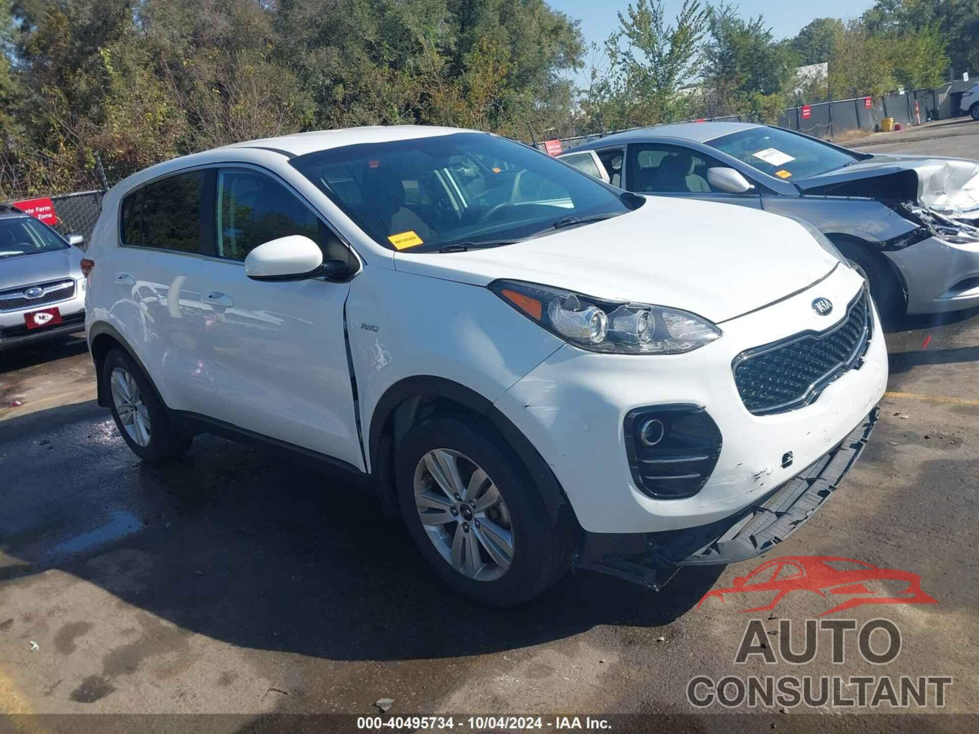 KIA SPORTAGE 2017 - KNDPMCACXH7162962