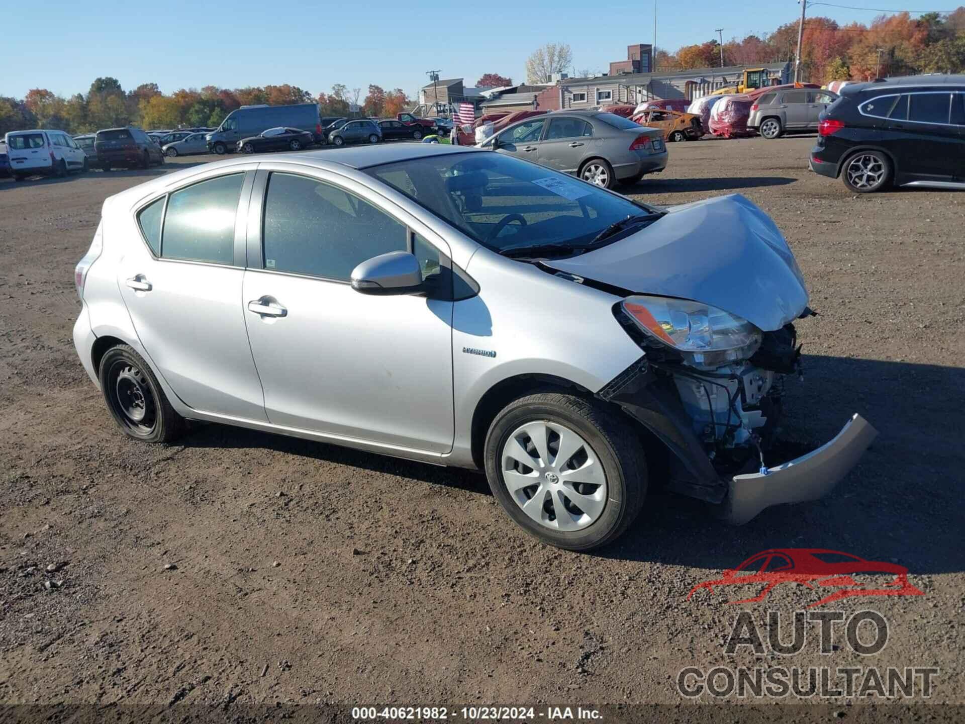 TOYOTA PRIUS C 2012 - JTDKDTB30C1028921
