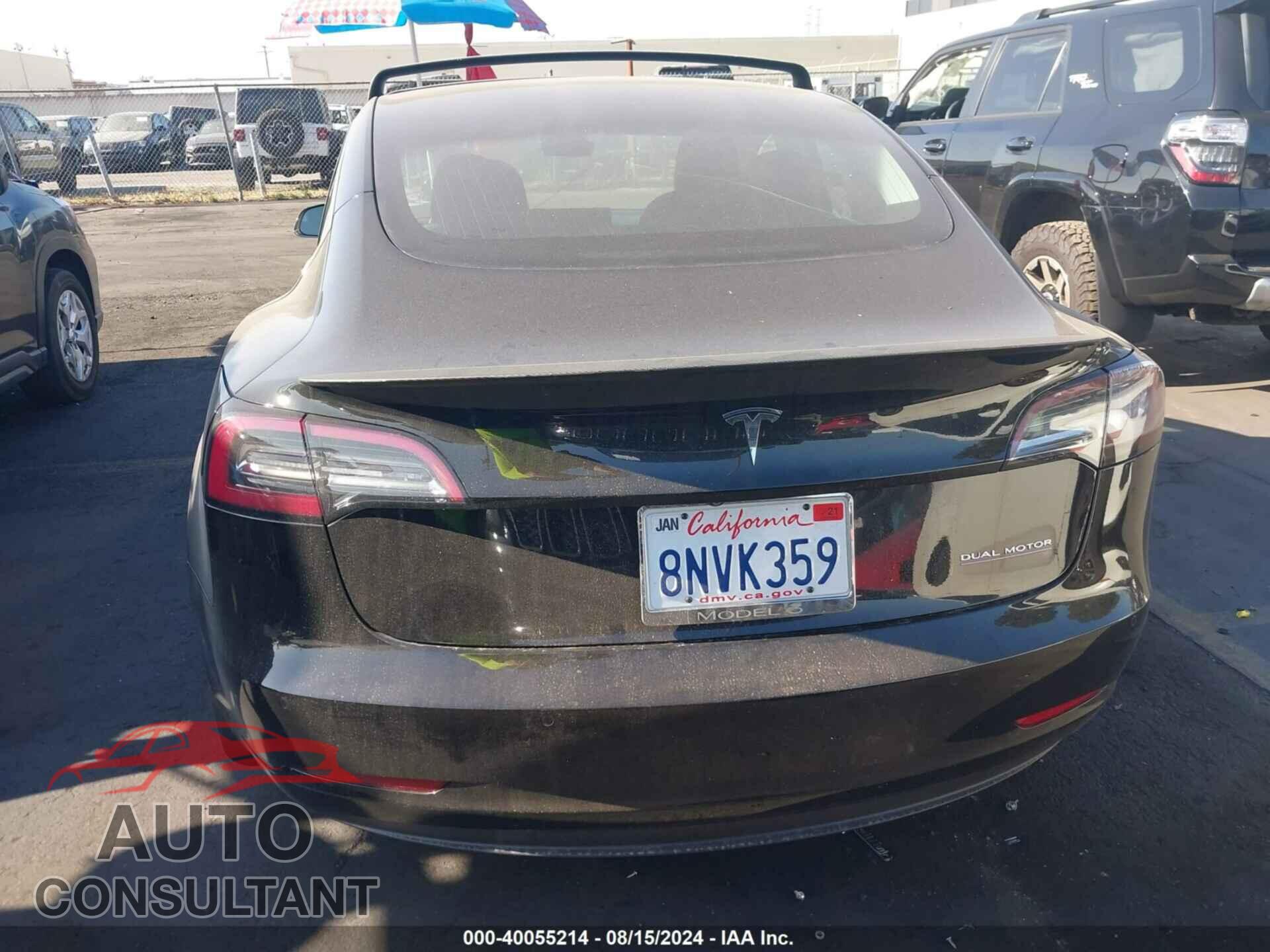 TESLA MODEL 3 2020 - 5YJ3E1EC9LF640799