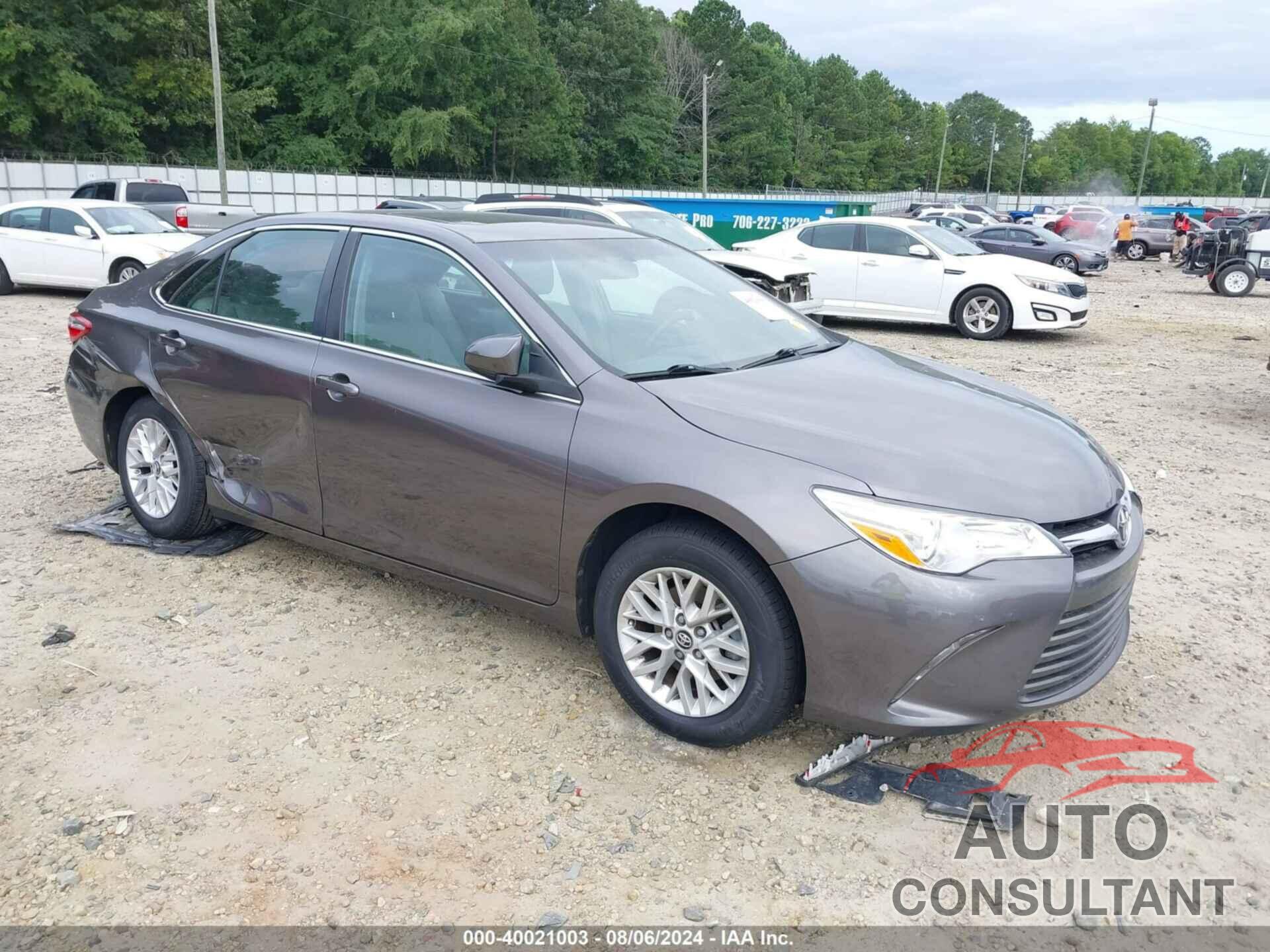 TOYOTA CAMRY 2017 - 4T1BF1FK1HU372727