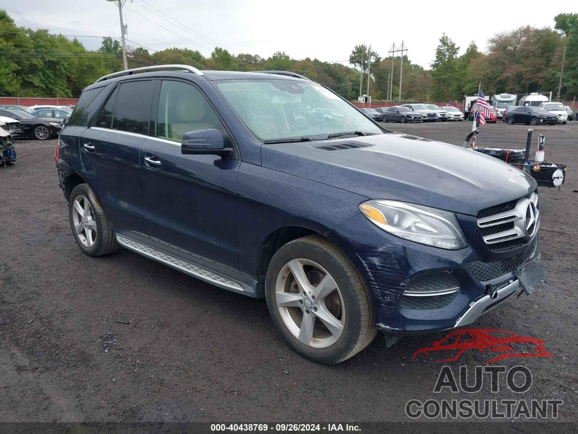 MERCEDES-BENZ GLE 350 2017 - 4JGDA5HB2HA848755