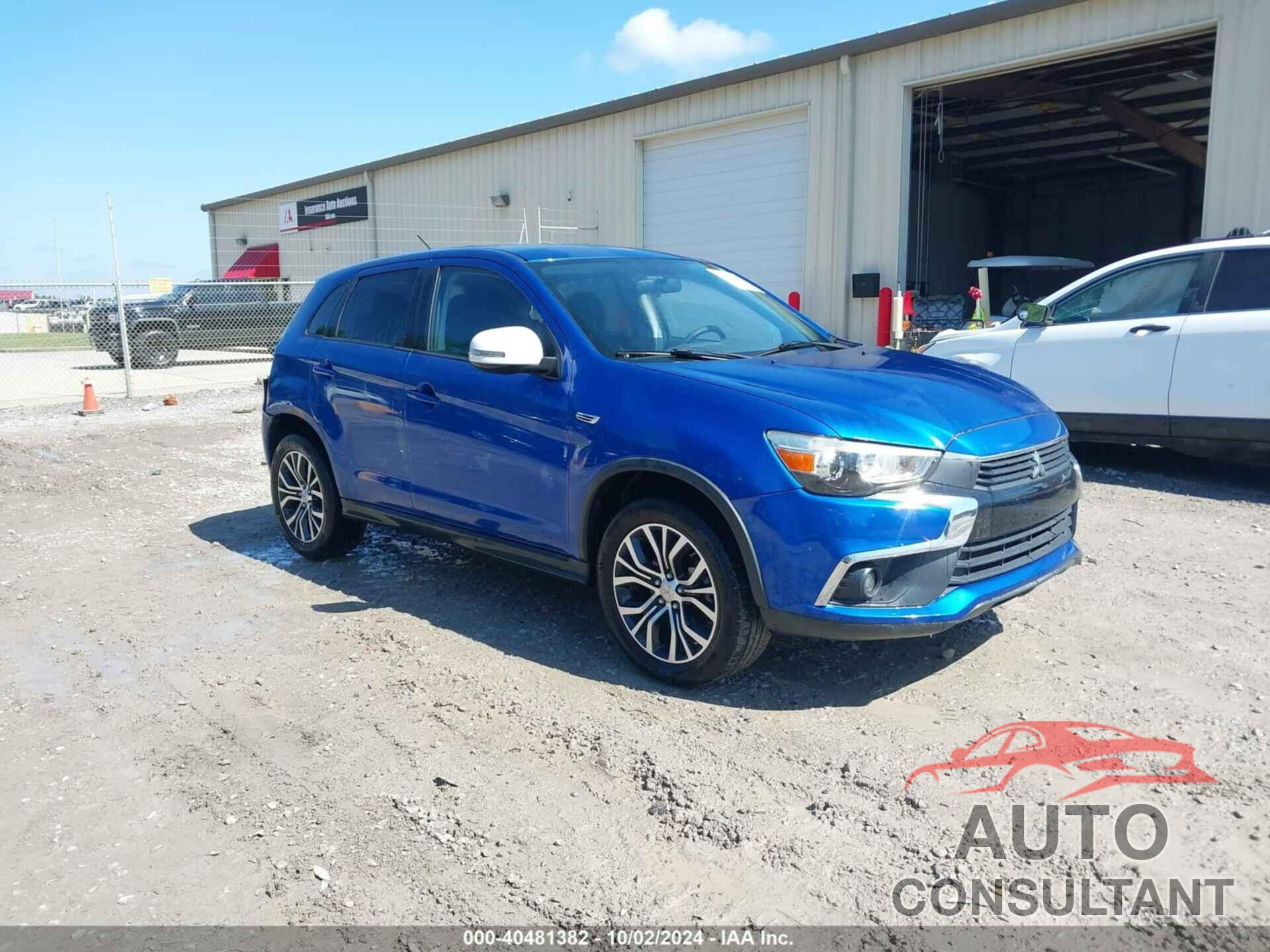 MITSUBISHI OUTLANDER SPORT 2016 - JA4AP3AW8GZ057907